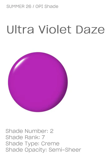 OPI GelColor Inteli-Gel Ultra Violet Daze 0.5 oz #GCS074