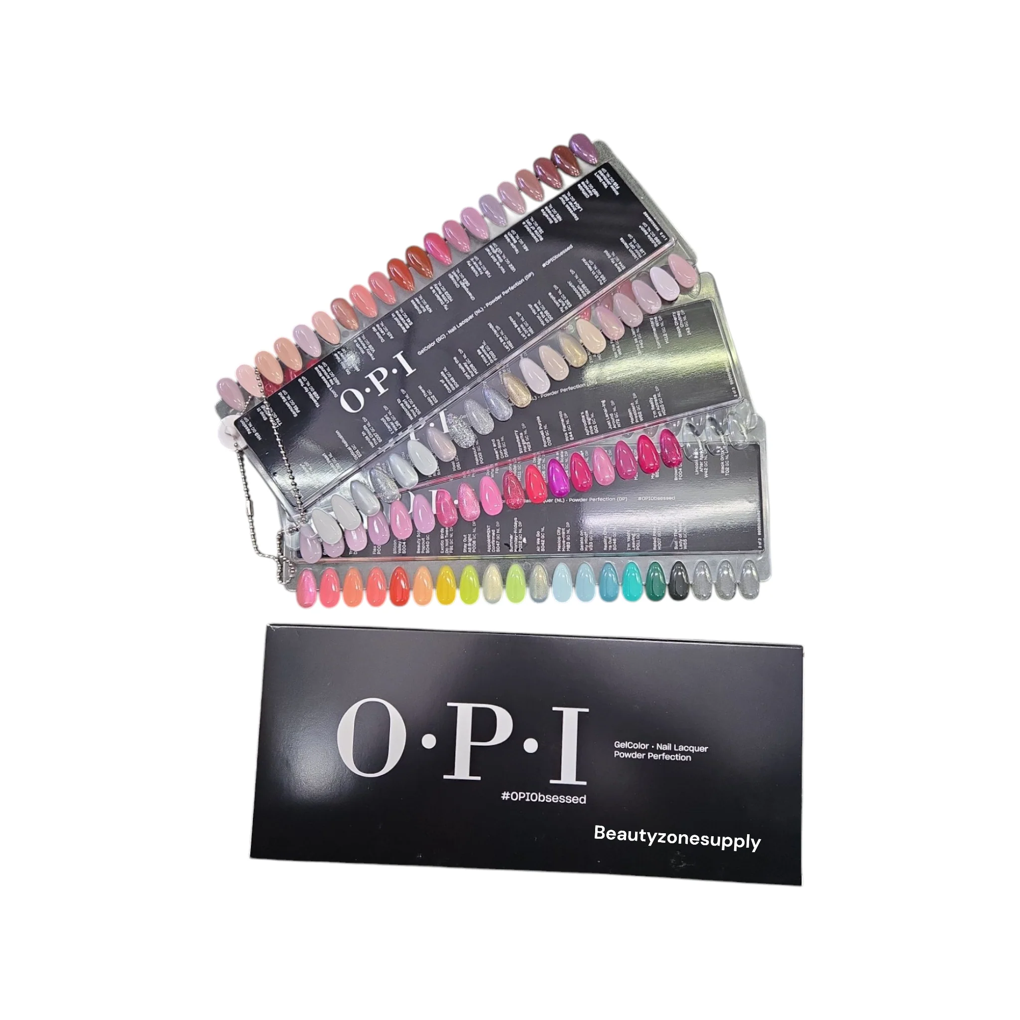 OPI GelColor Intelli-Gel System Color Chart Swatches 127