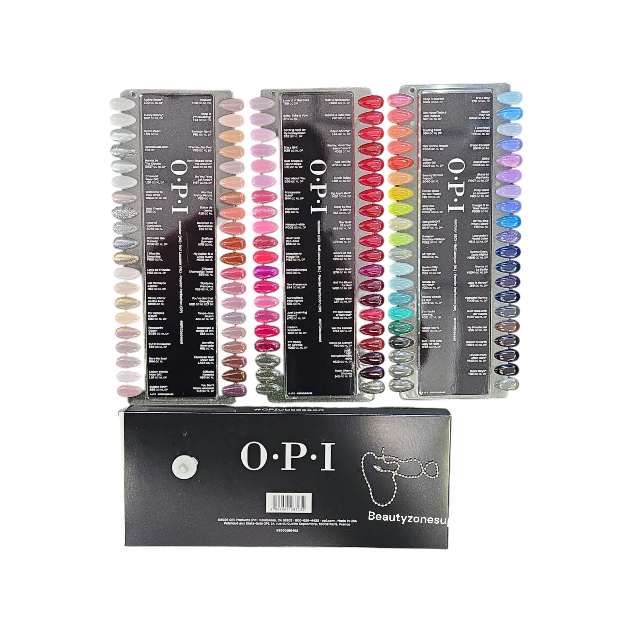OPI GelColor Intelli-Gel System Color Chart Swatches 127 - Image 3