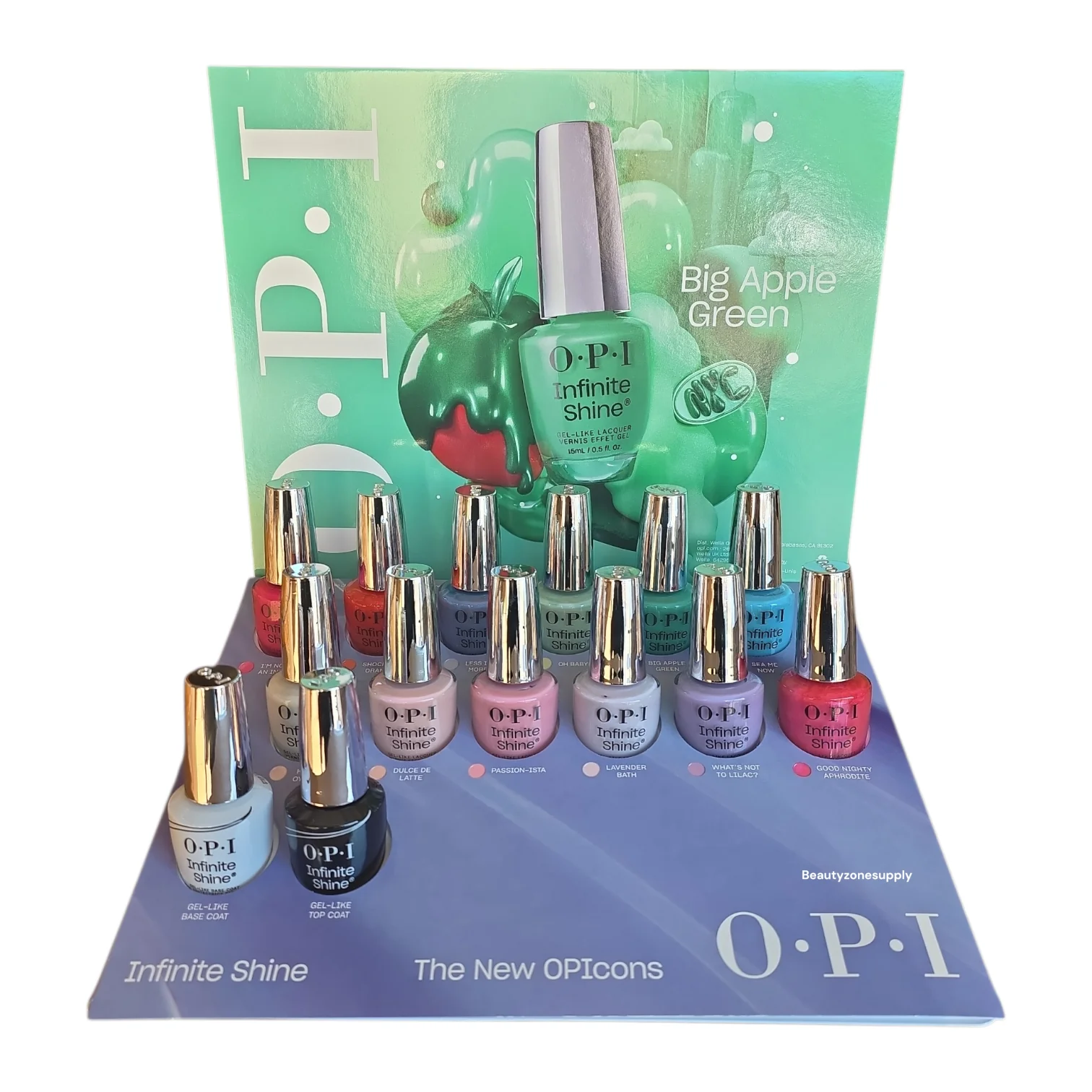 OPI Infinite Shine The New OPIcons Spring 2026 14 pc Display ISDS022