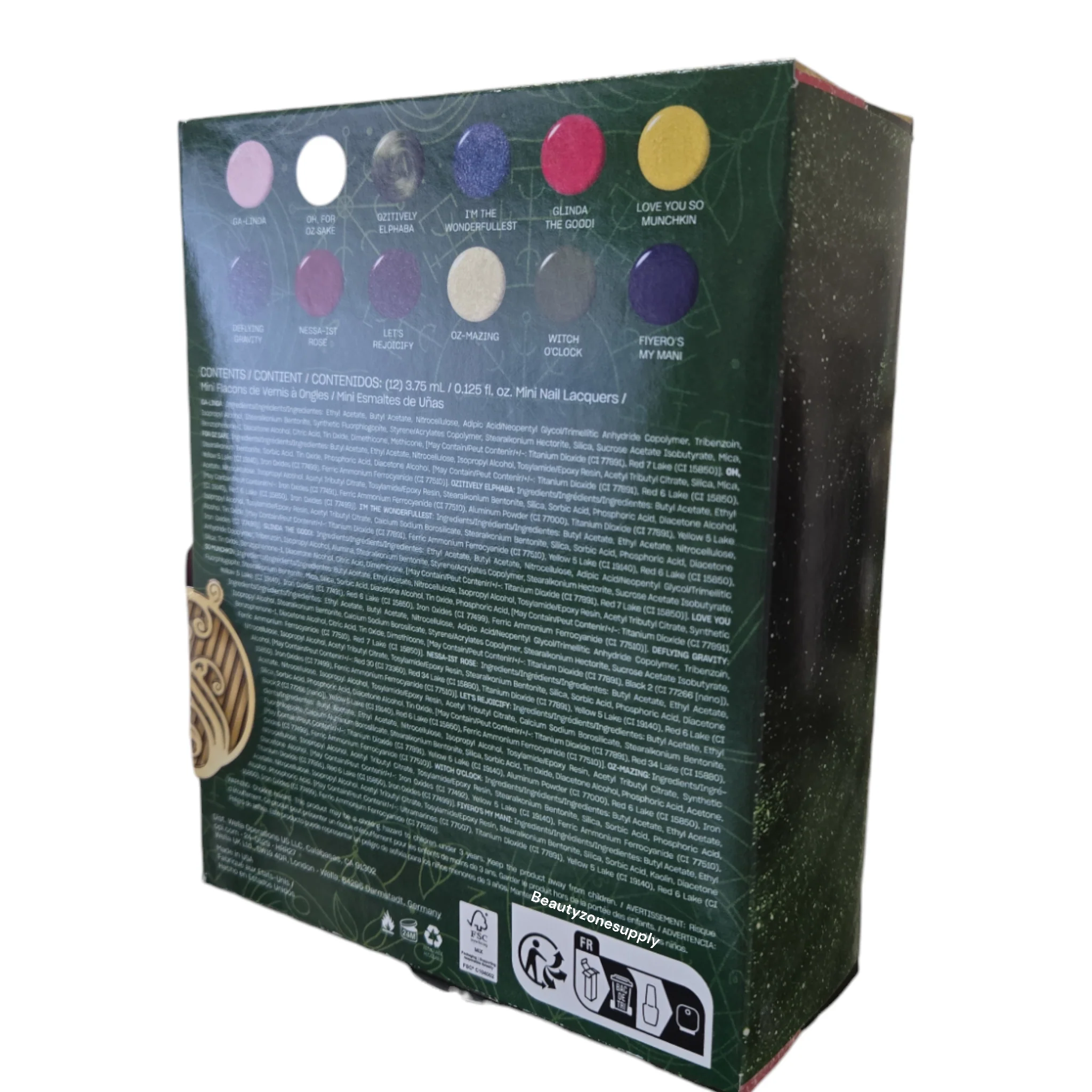 OPI Nail Lacquer Mini 12 pcs Wicked holiday Collection #HRR27 - Image 3