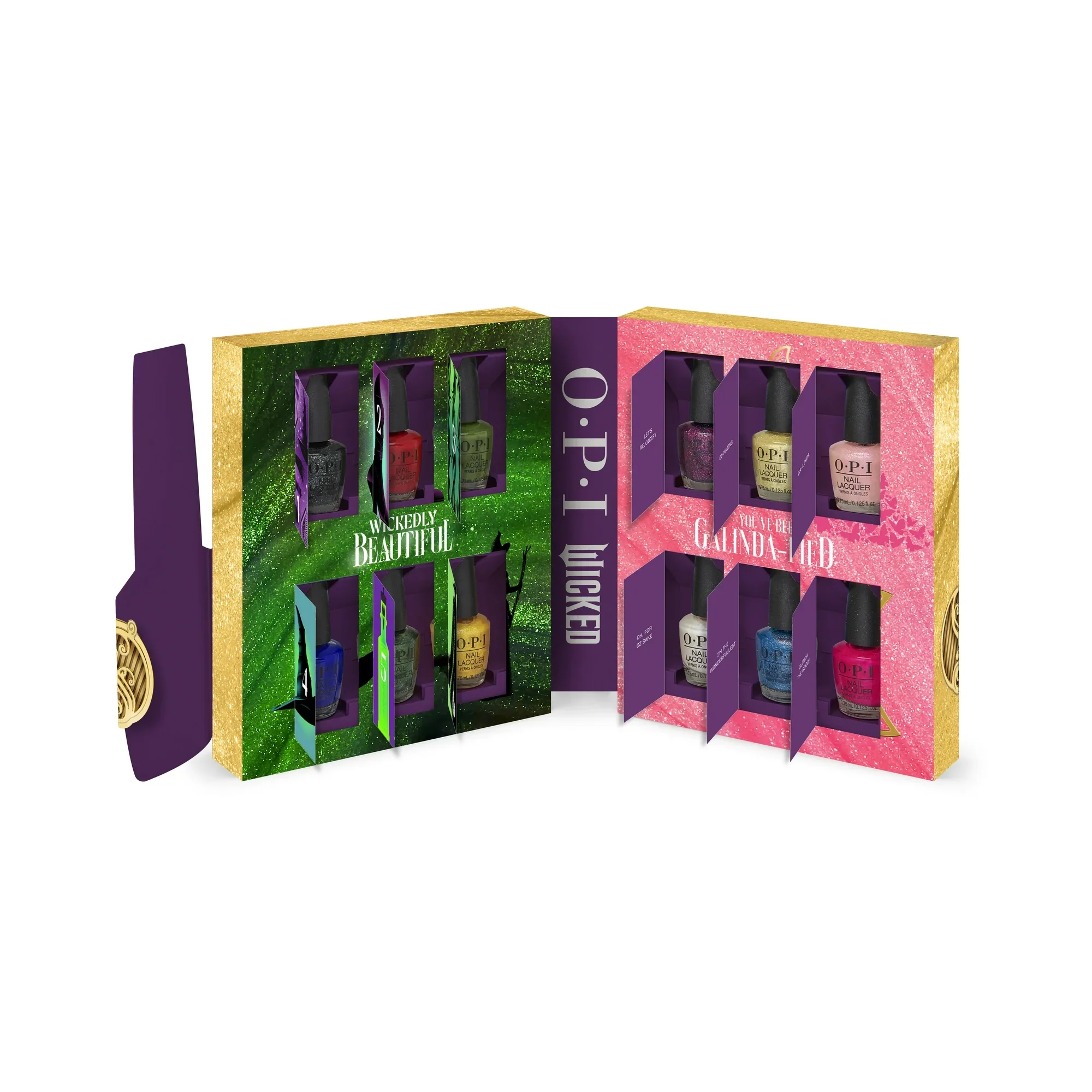 OPI Nail Lacquer Mini 12 pcs Wicked holiday Collection #HRR27 - Image 5