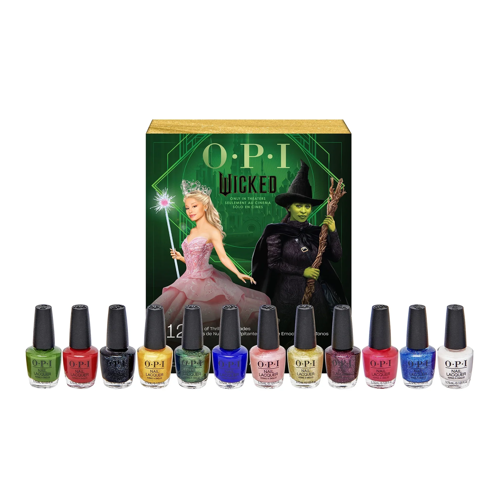 OPI Nail Lacquer Mini 12 pcs Wicked holiday Collection #HRR27 - Image 6
