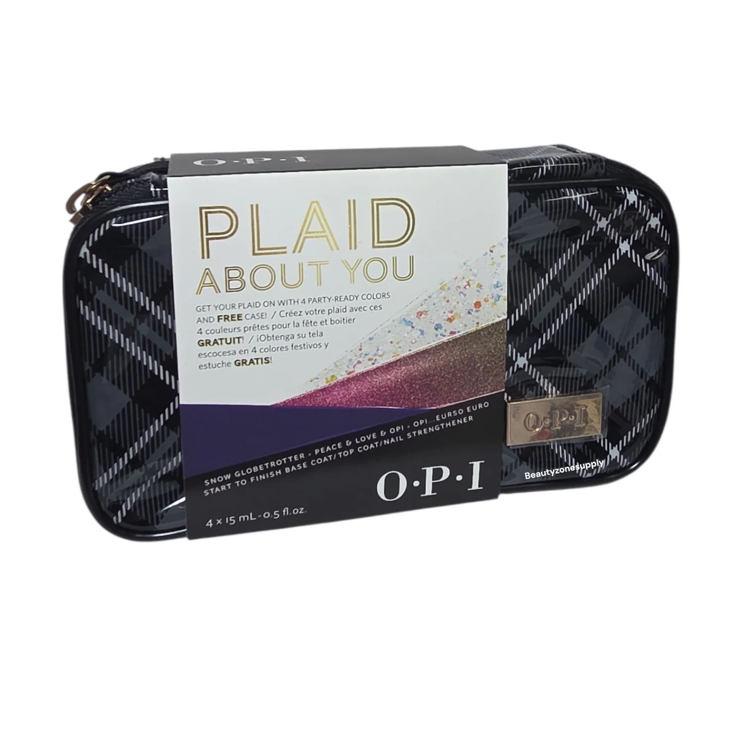 Opi Nail Lacquer Plaid about you set 4 bottles - Image 2