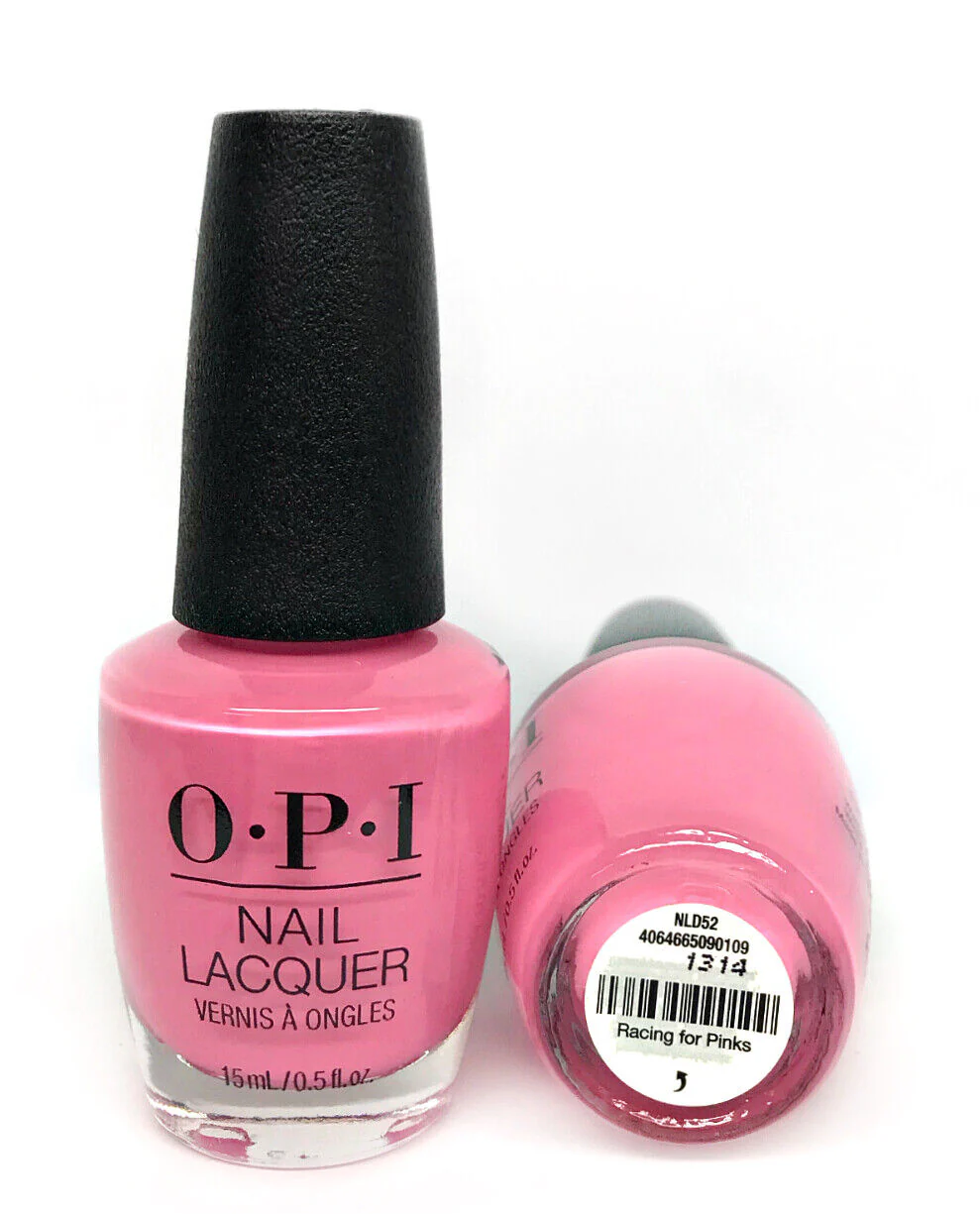 OPI Nail Lacquer Racing for Pinks 0.5 oz #NLD52 - Image 2