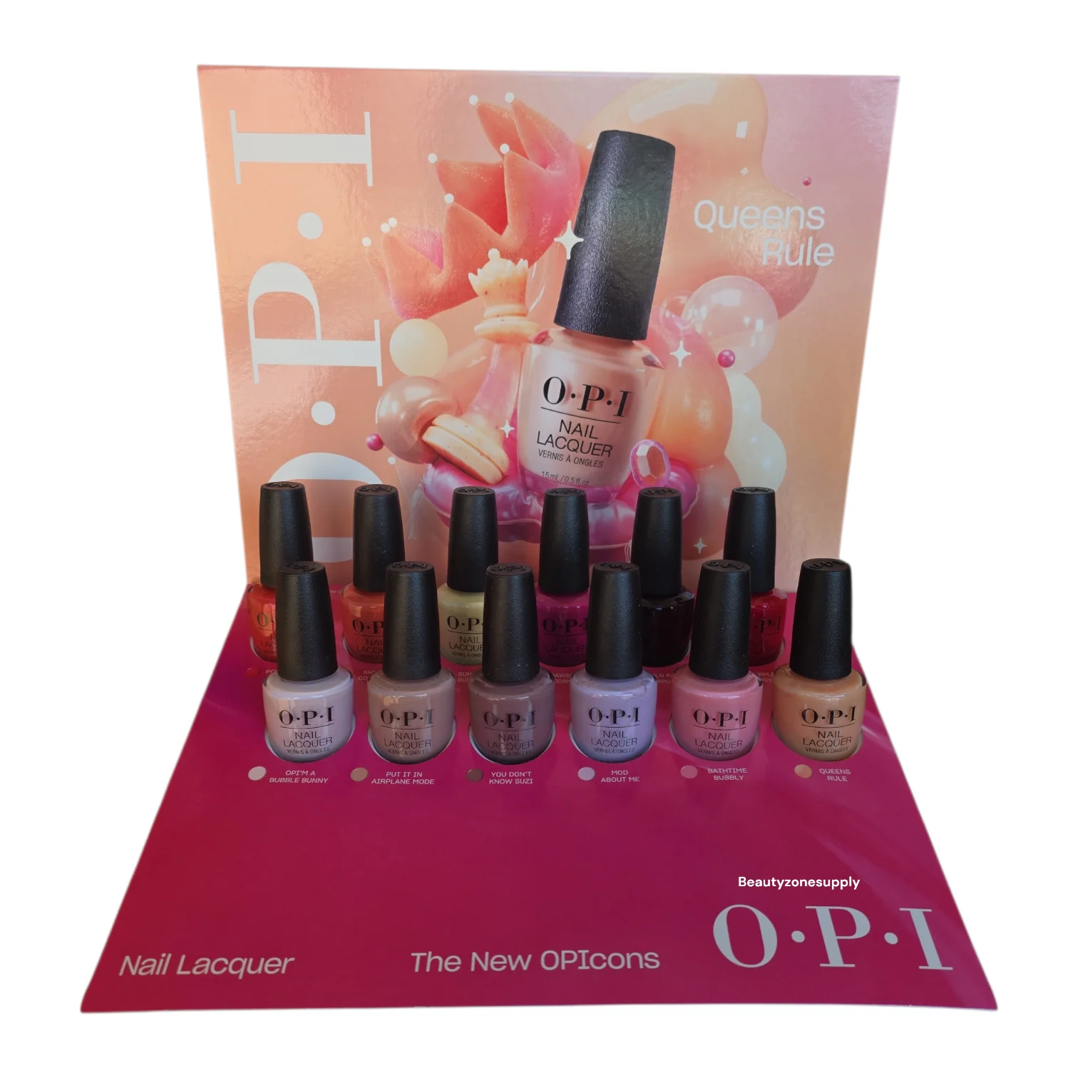 OPI Nail Lacquer The New OPIcons Spring 2026 12 pc 0.5 oz with Display  #DCS034 - Image 2