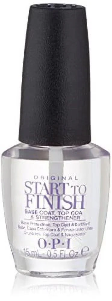OPI Nail Lacquer Top Base Start To Finish 0.5 oz Ntt70 - Image 4
