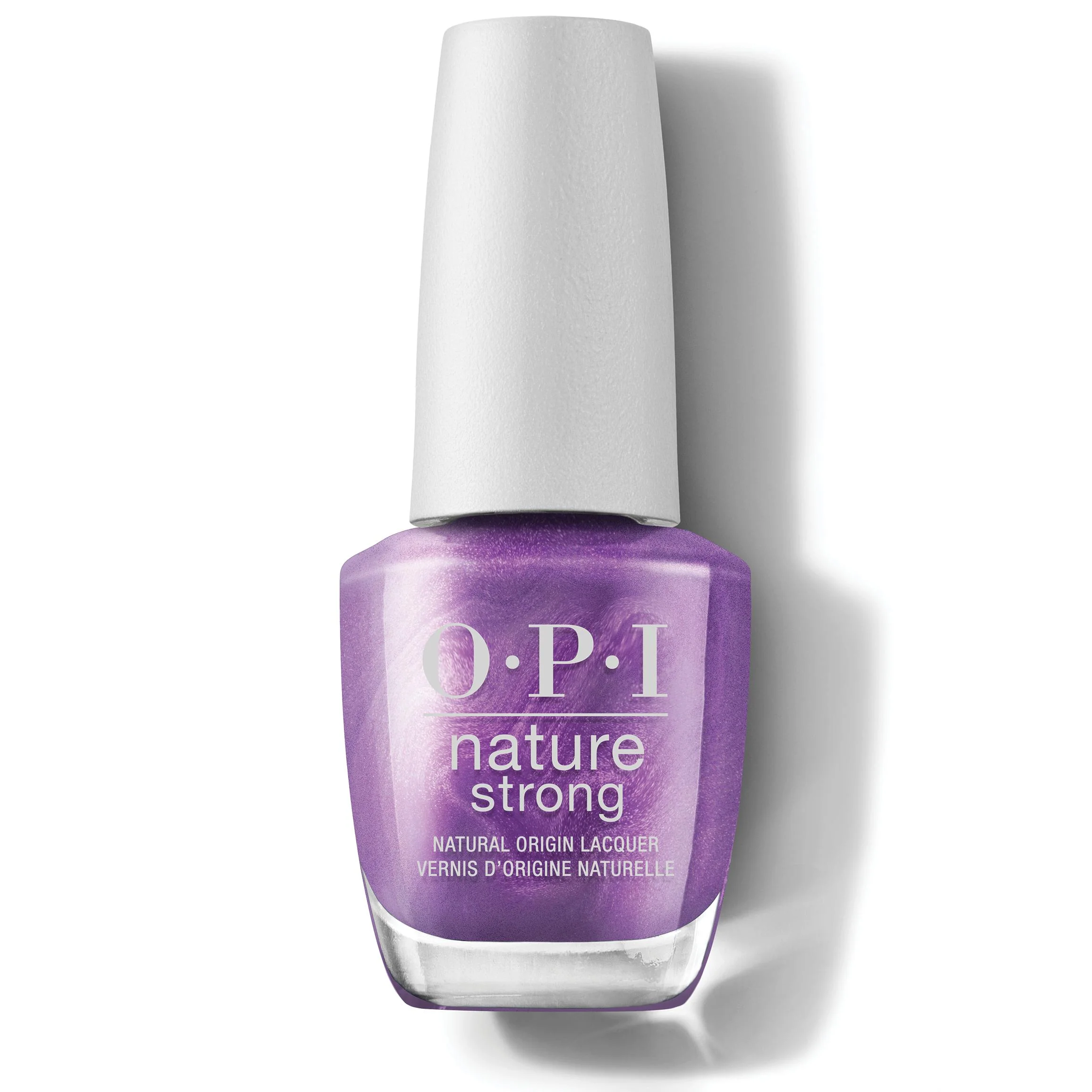 OPI Nature Strong Lacquer Achieve Grapeness 15mL / 0.5 oz #NAT024 - Image 2
