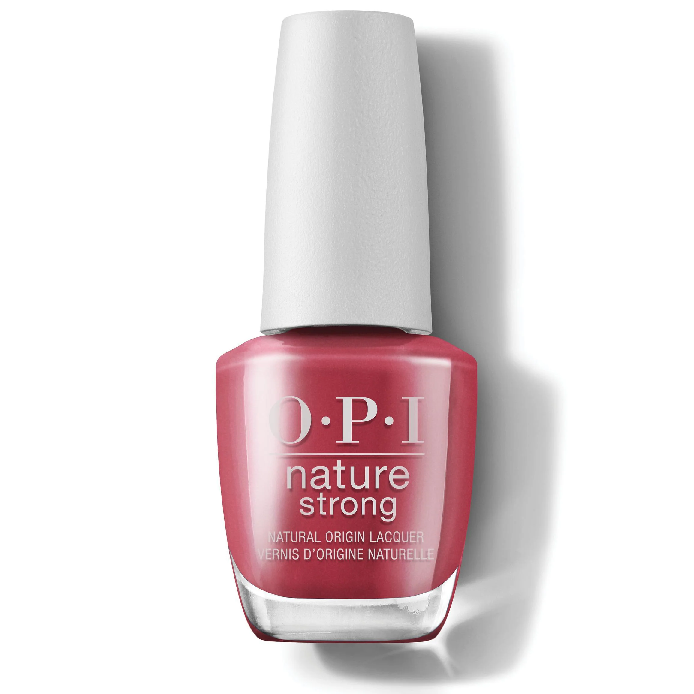 OPI Nature Strong Lacquer Give a Garnet   15mL / 0.5 oz #NAT014 - Image 2