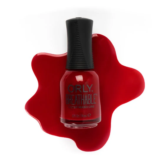 ORLY Breathable Nail Lacquer One In Vermillion .6 fl oz #2060064 - Image 2