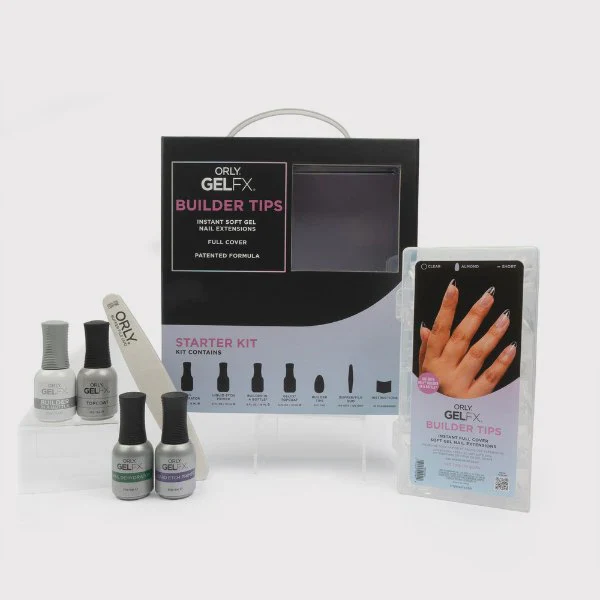 ORLY Builder Gel Tips Starter Kit - Short Almond - 3500200