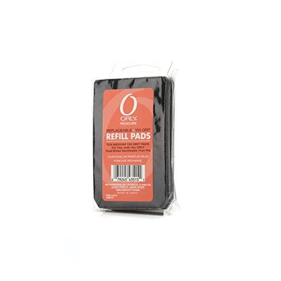 Orly Foot File Refill Pads - 150 Grit (10pk) #23515 - Image 2