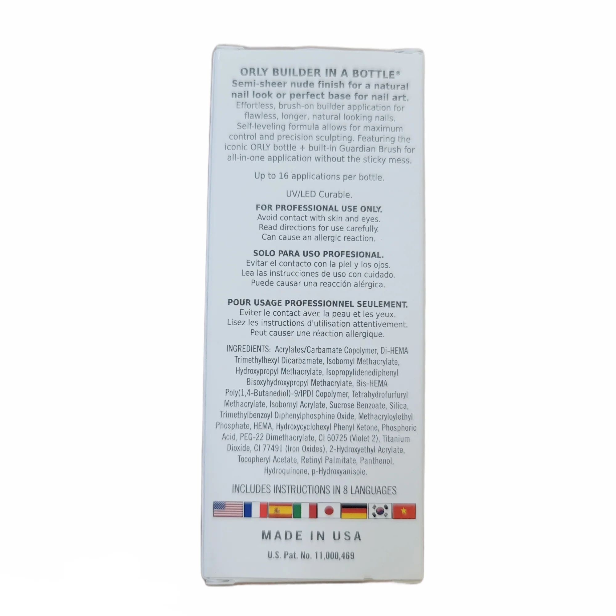 ORLY Gel Fx Builder In A Bottle Concealer .6 oz / 18 ml #3430003 - Image 8