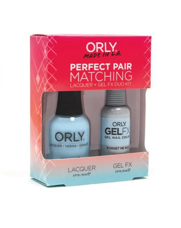 Orly GelFX Duo Forget Me Not ( Lacquer + Gel) .6oz / .3oz 31162
