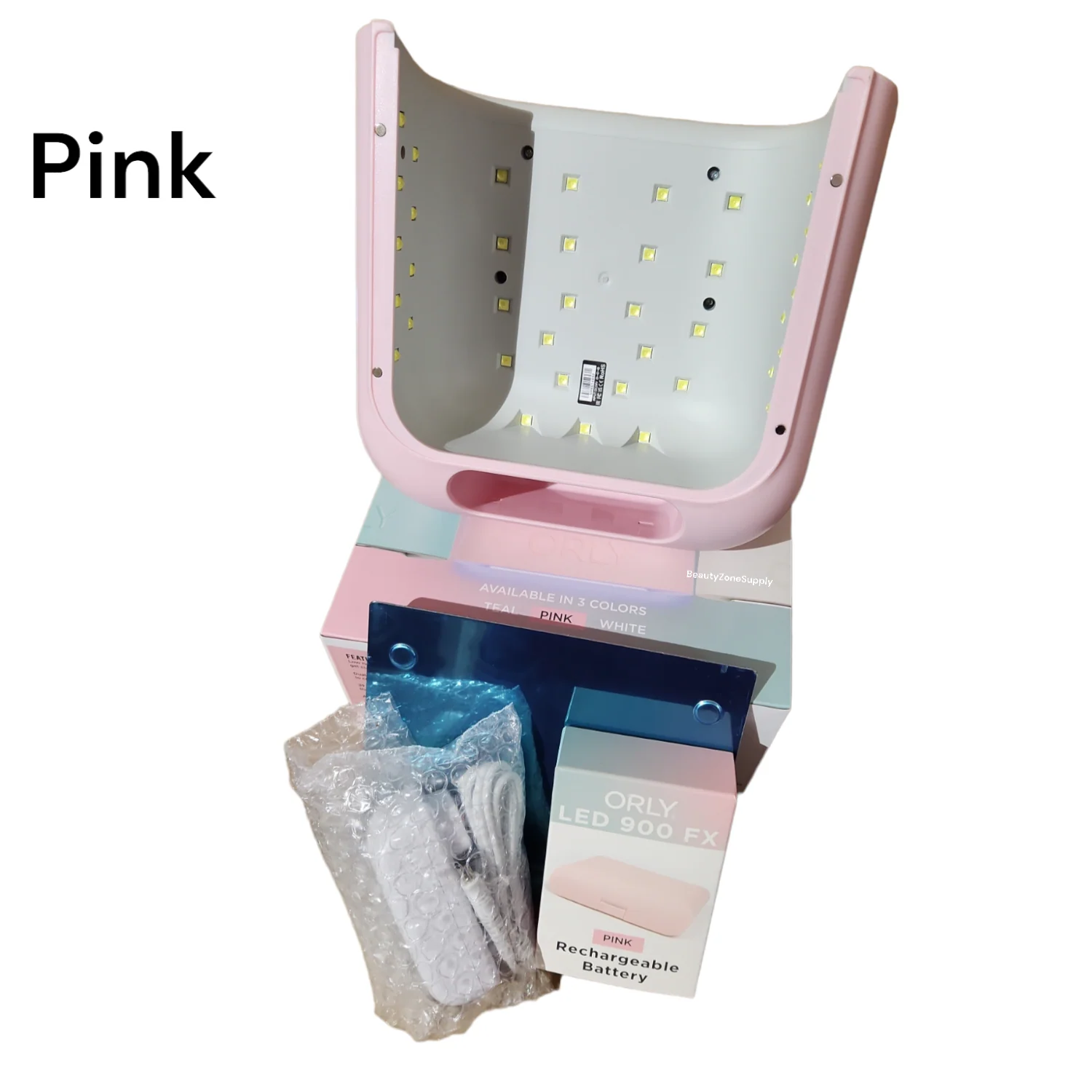 ORLY Nail Lamp LED Rechargeable LED 900 FX Pro Lamp Pink #3350025 - Image 3