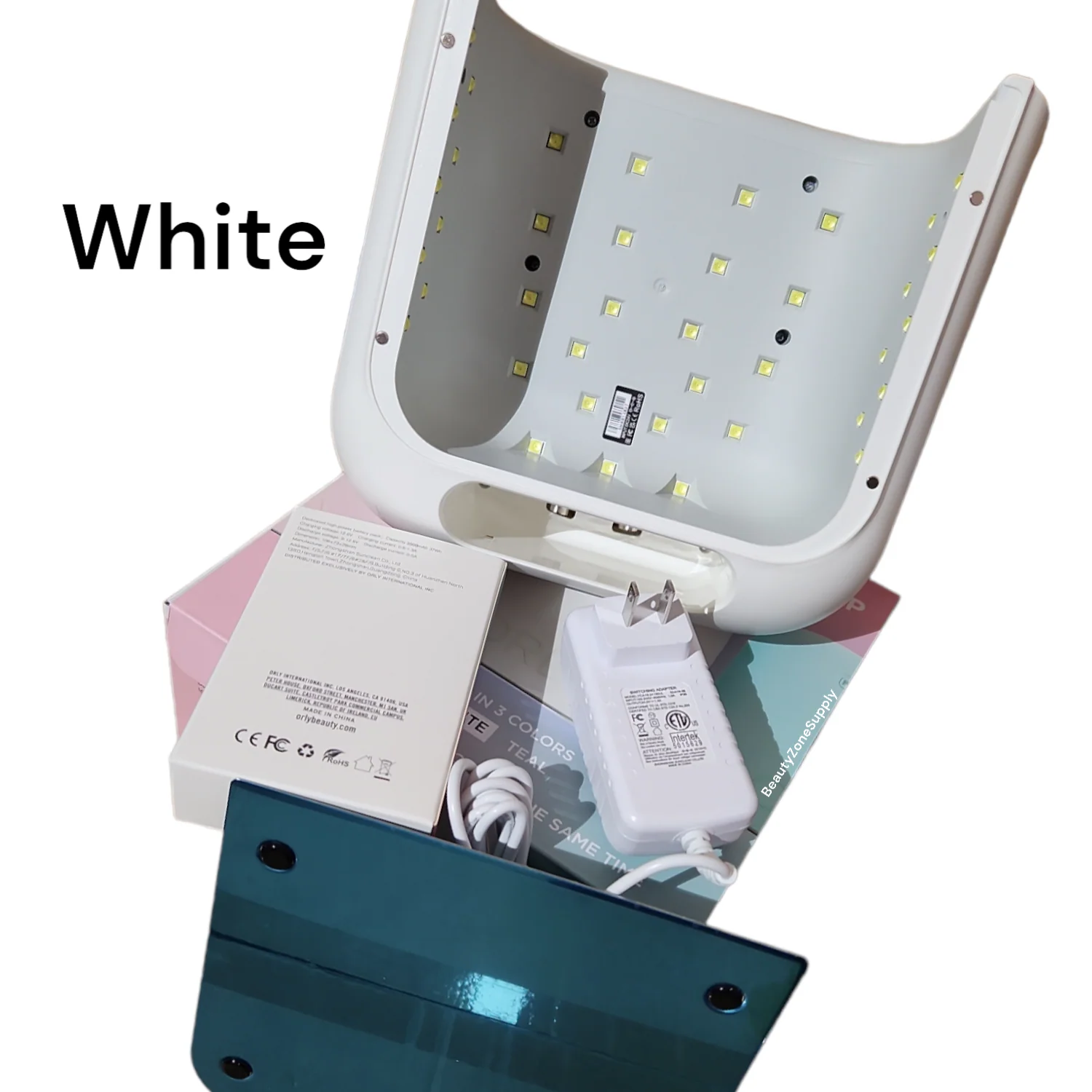 ORLY Nail Lamp LED Rechargeable LED 900 FX Pro Lamp White #3350000 - Image 2