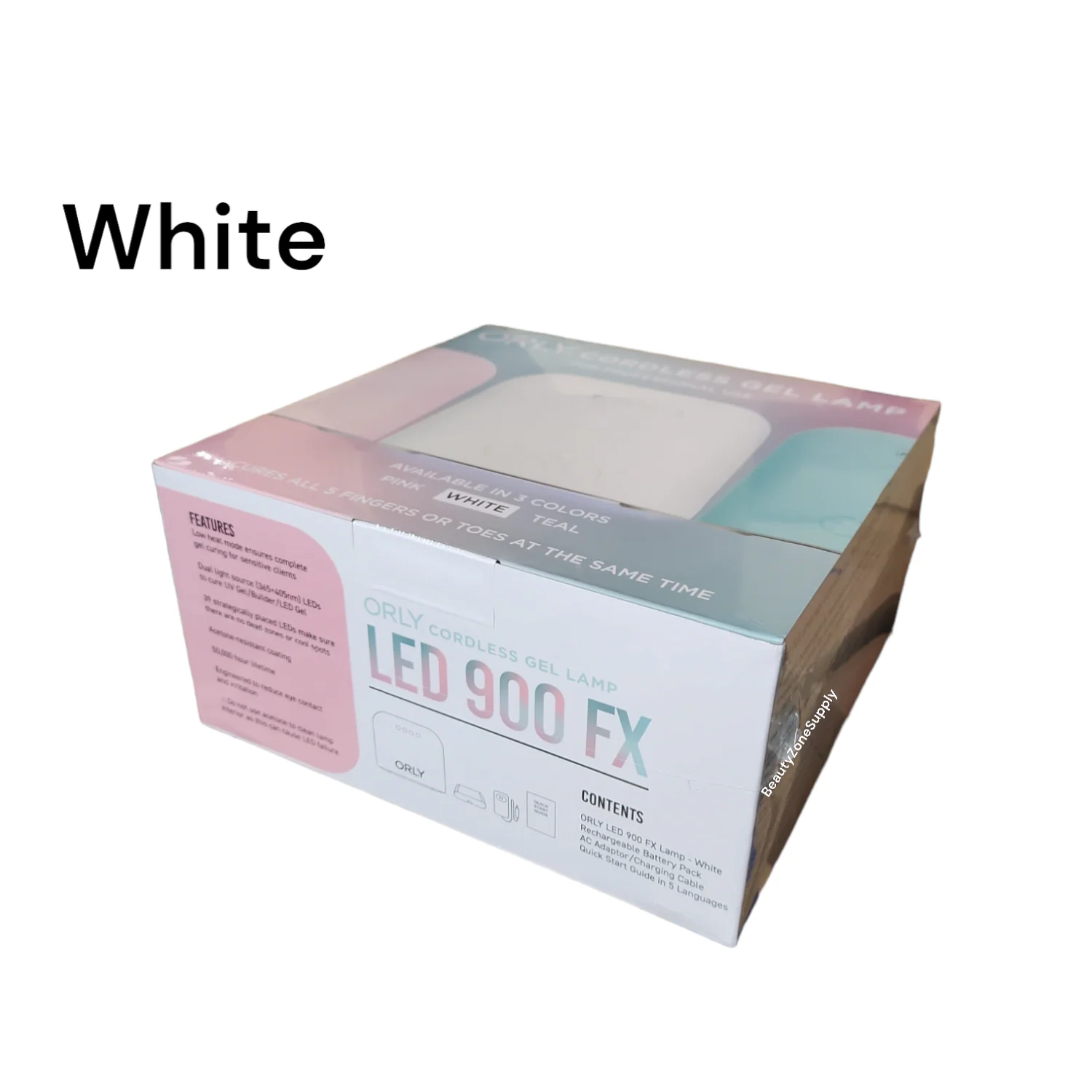 ORLY Nail Lamp LED Rechargeable LED 900 FX Pro Lamp White #3350000 - Image 3