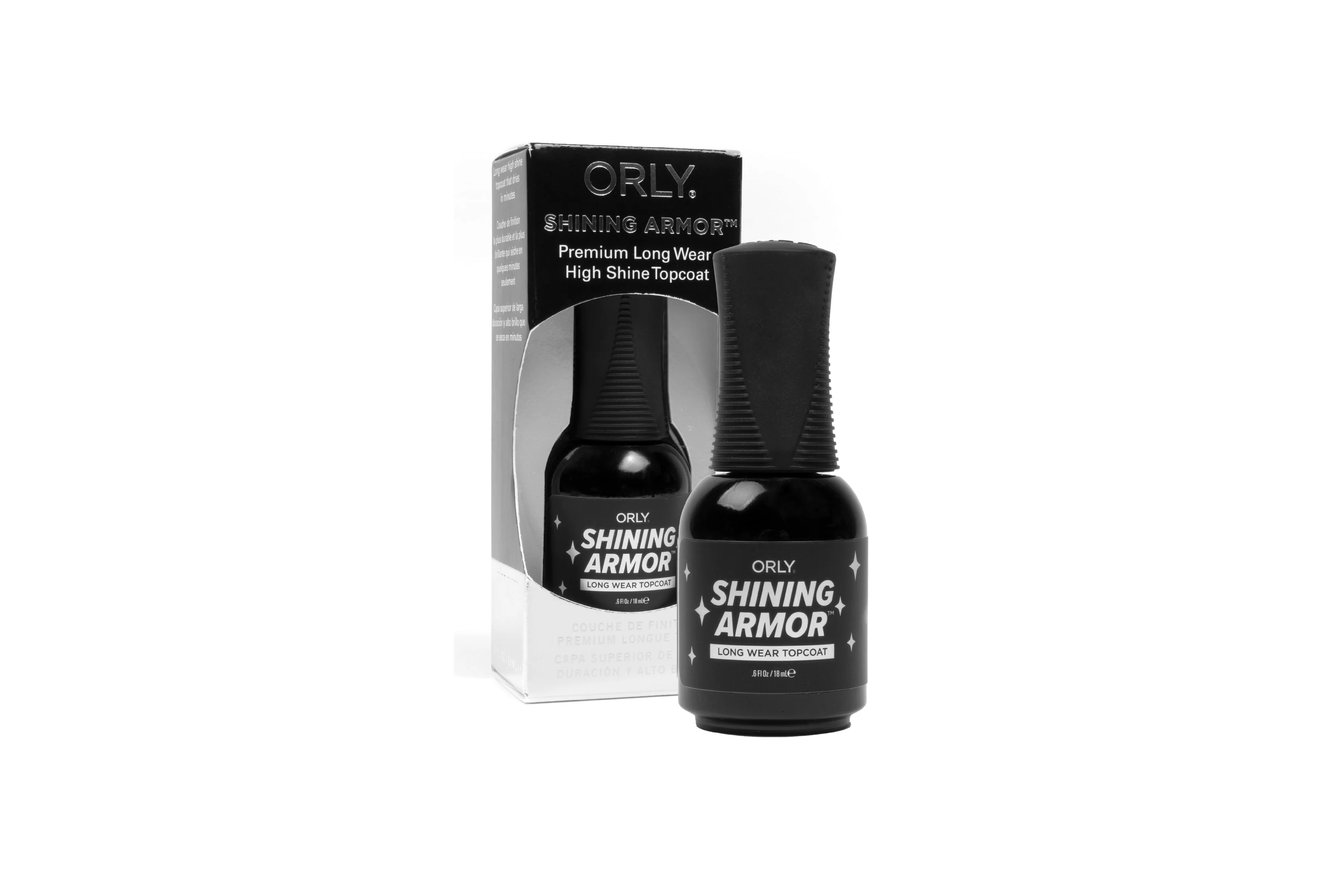 Orly Shining Armor High Shine Top Coat 0.6 fl. oz #2410001 - Image 2