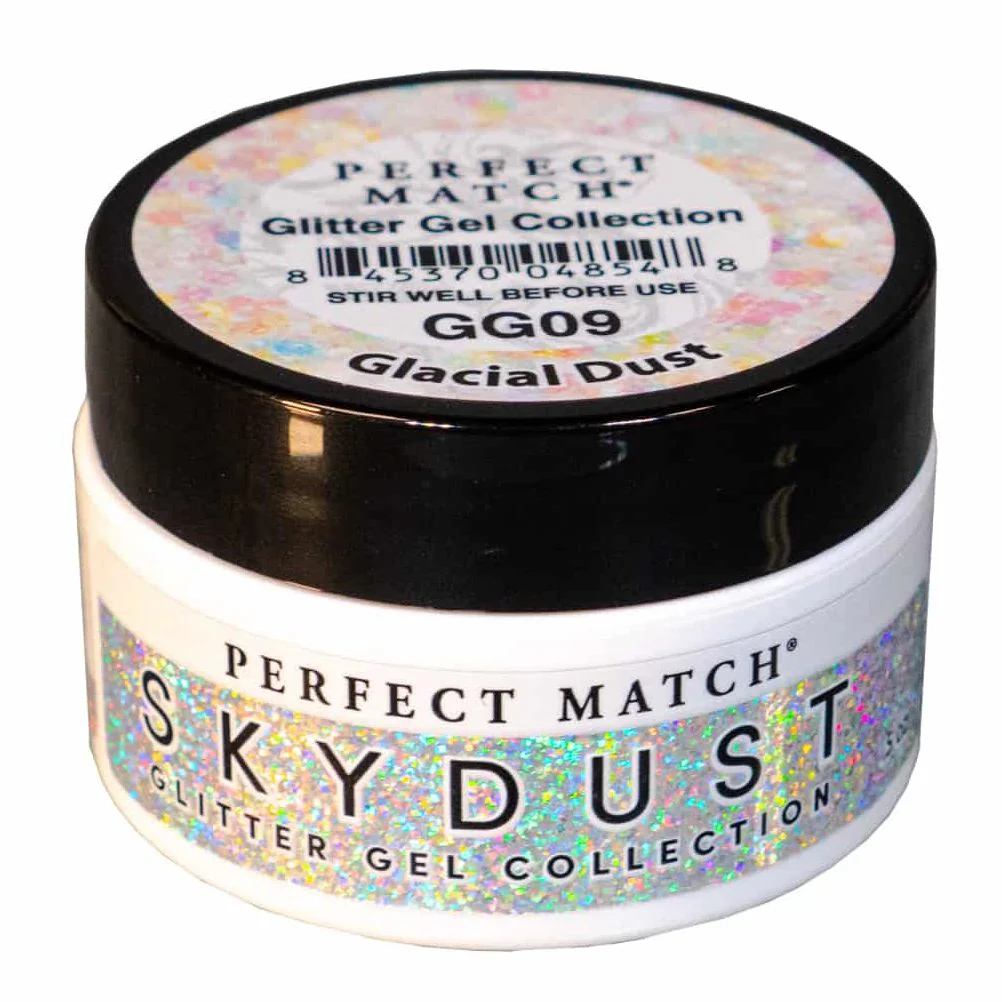 Perfect Match Glitter Gel Skydust Glacial Dust GG09 - Image 5
