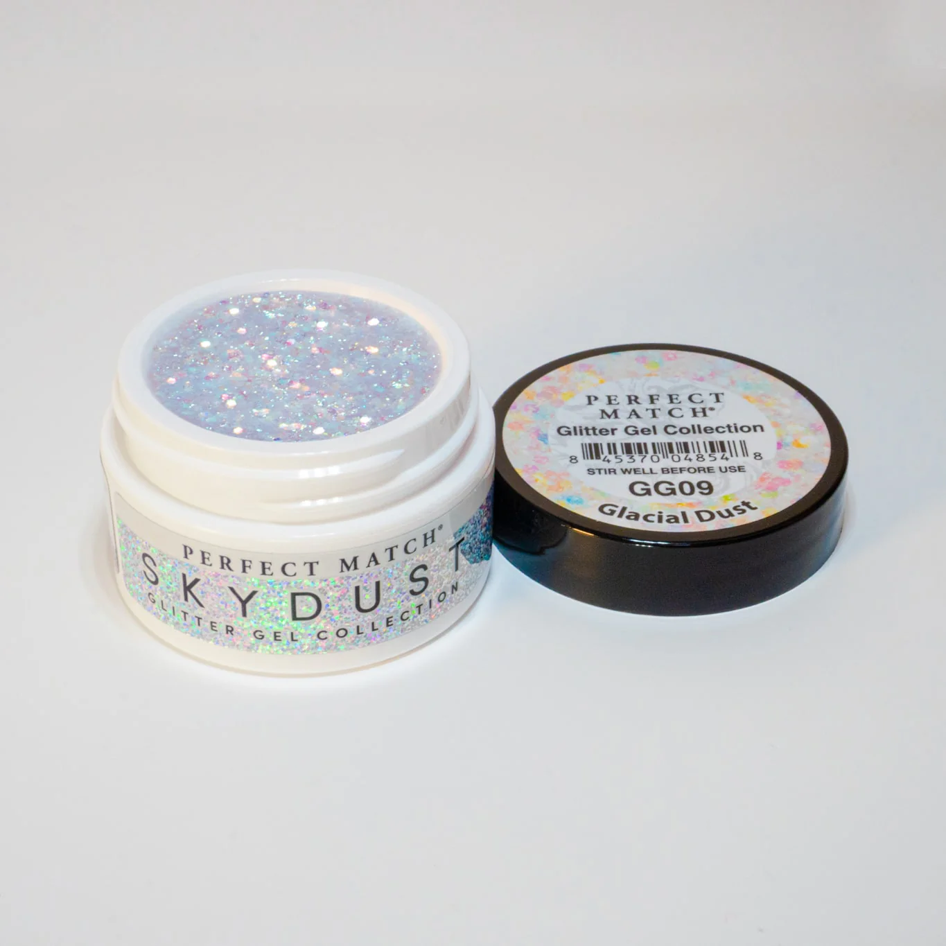 Perfect Match Glitter Gel Skydust Glacial Dust GG09 - Image 6