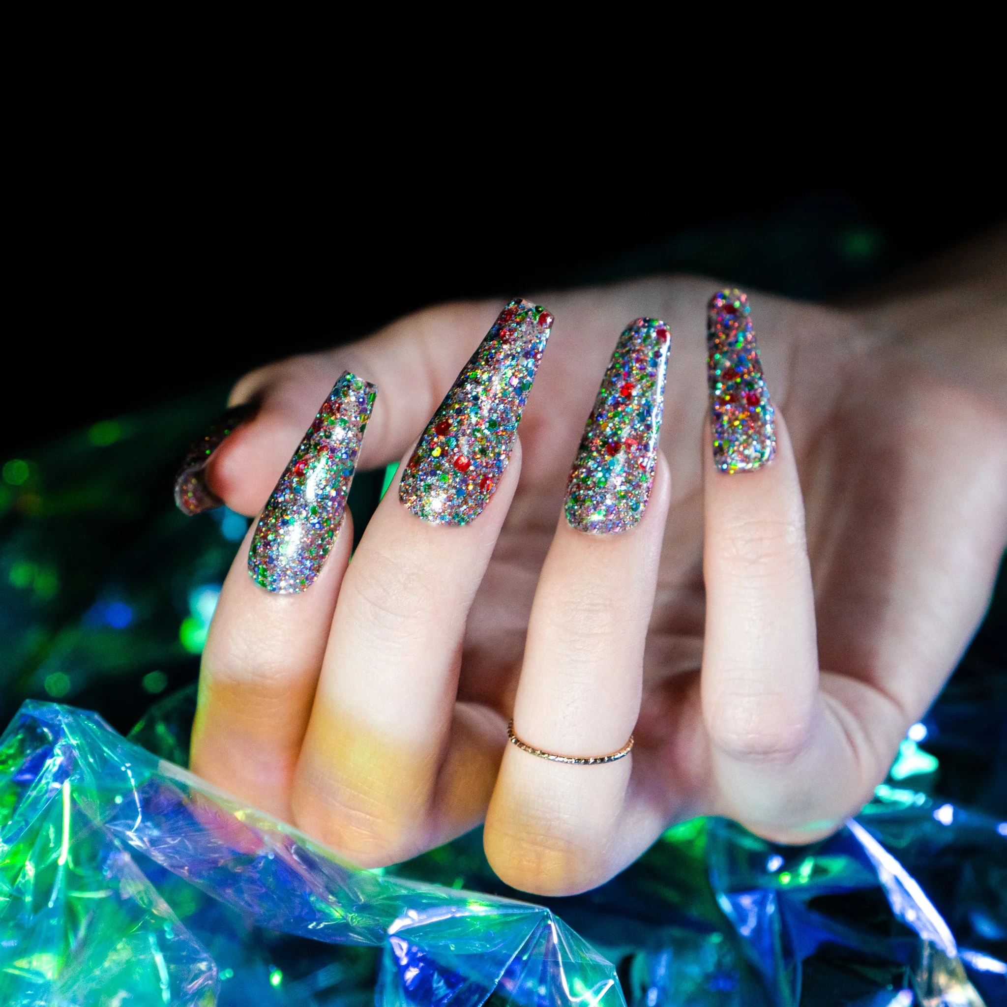 Perfect Match Glitter Gel Skydust Solar Flare GG03 - Image 4