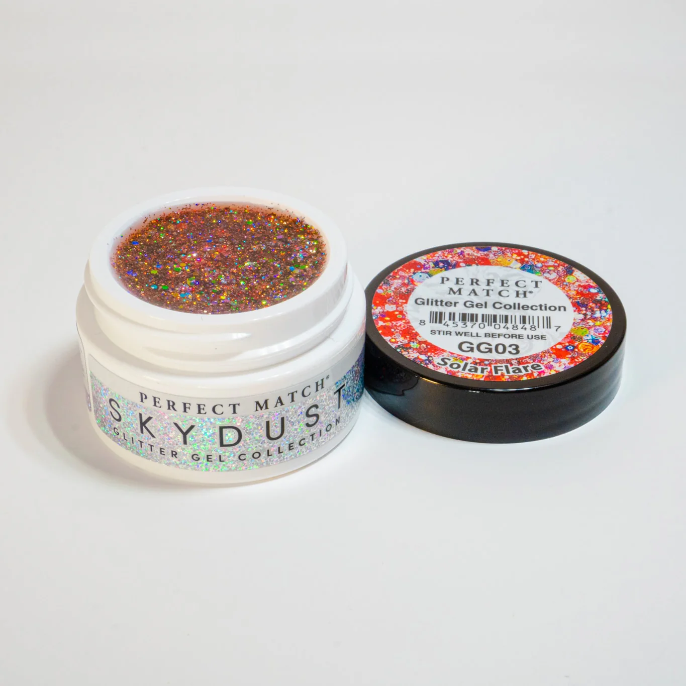 Perfect Match Glitter Gel Skydust Solar Flare GG03 - Image 6
