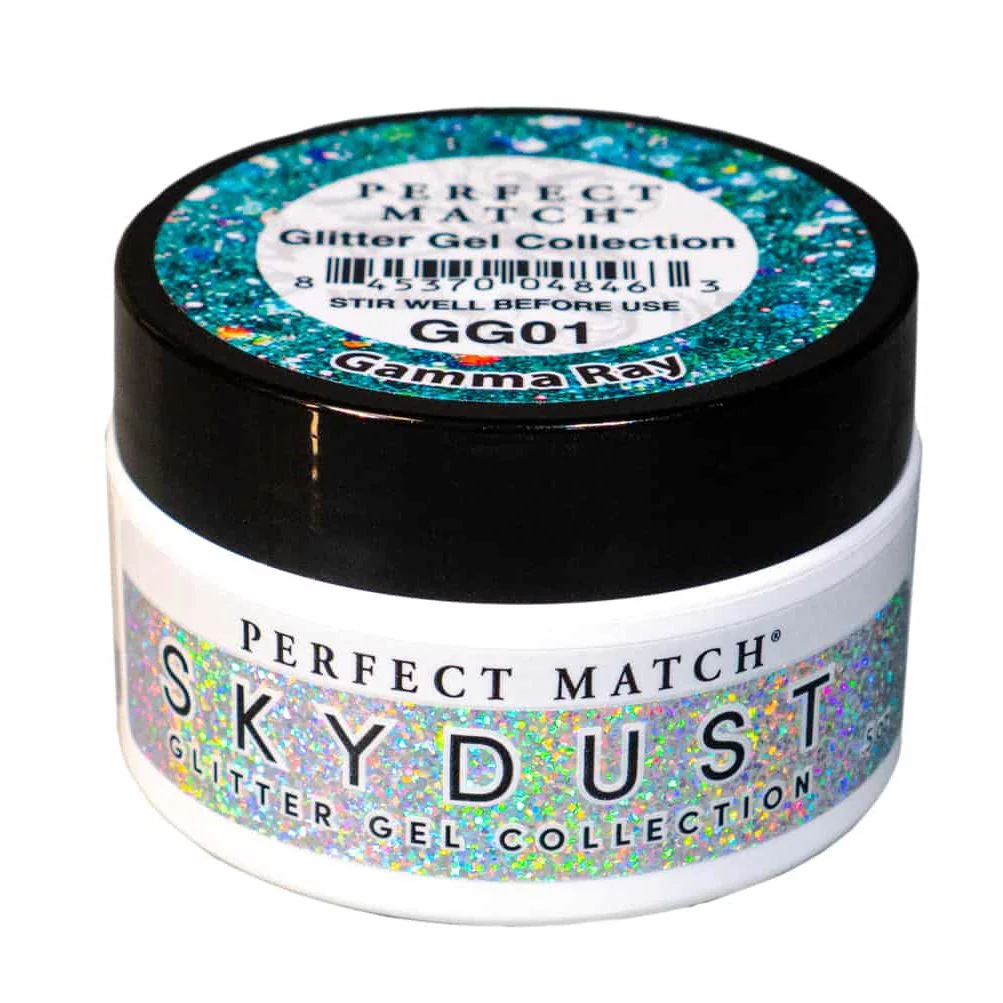 Perfect Match Glitter Gel Skydust Gamma Ray GG01 - Image 5