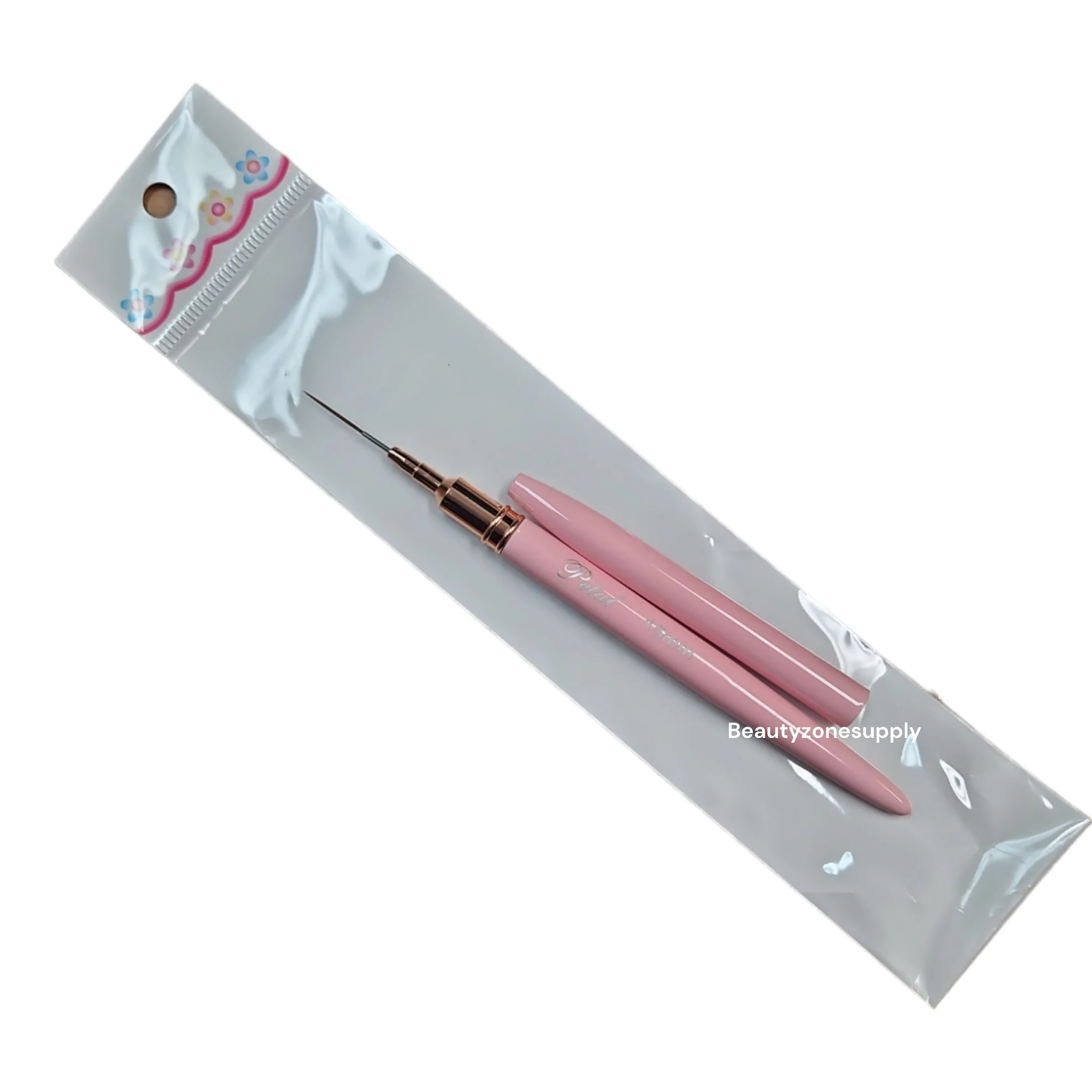 Petal 3d Nail Art Brush 15 mm Pink Handle NAB-P15