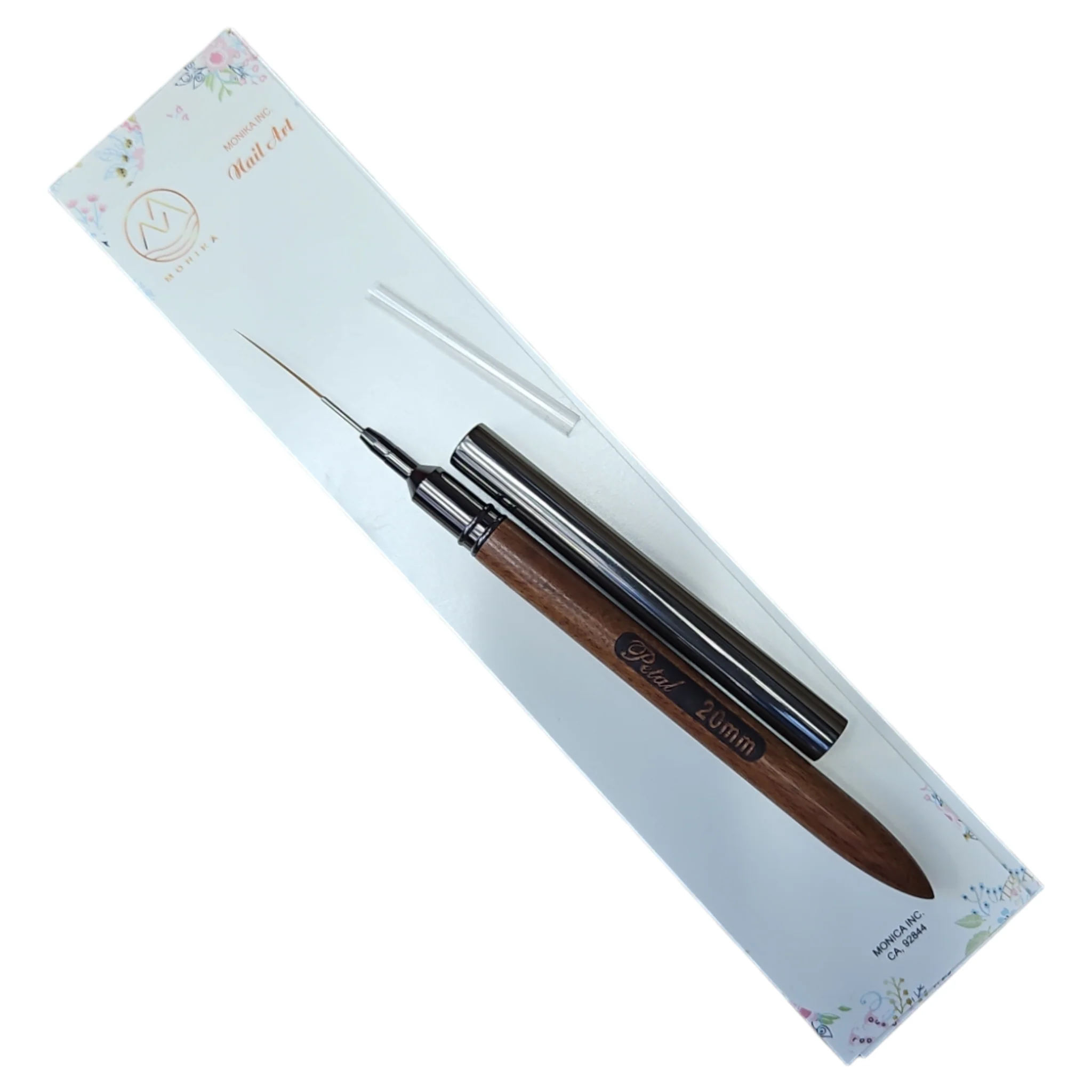 Petal Detail Art Brush 20 mm Wood Handle NAB-W20