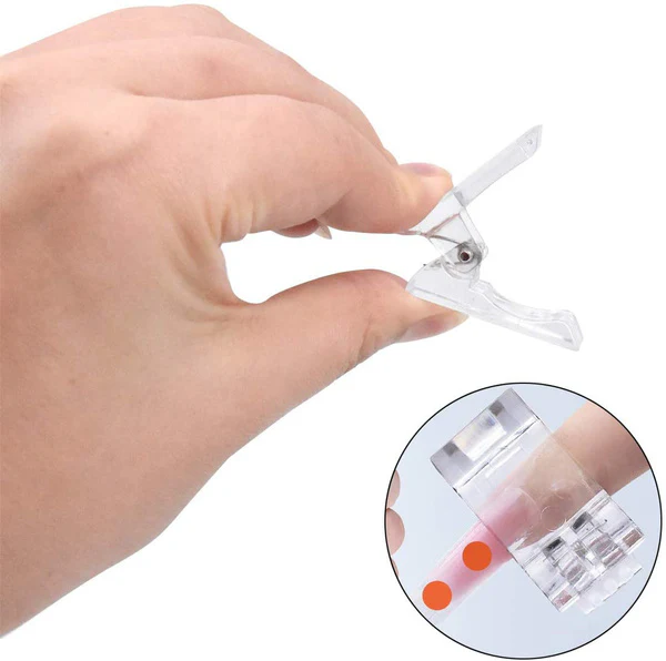 Poly Gel Quick Building Nail Tips 5 Gel X Clips Assorted color - Image 2