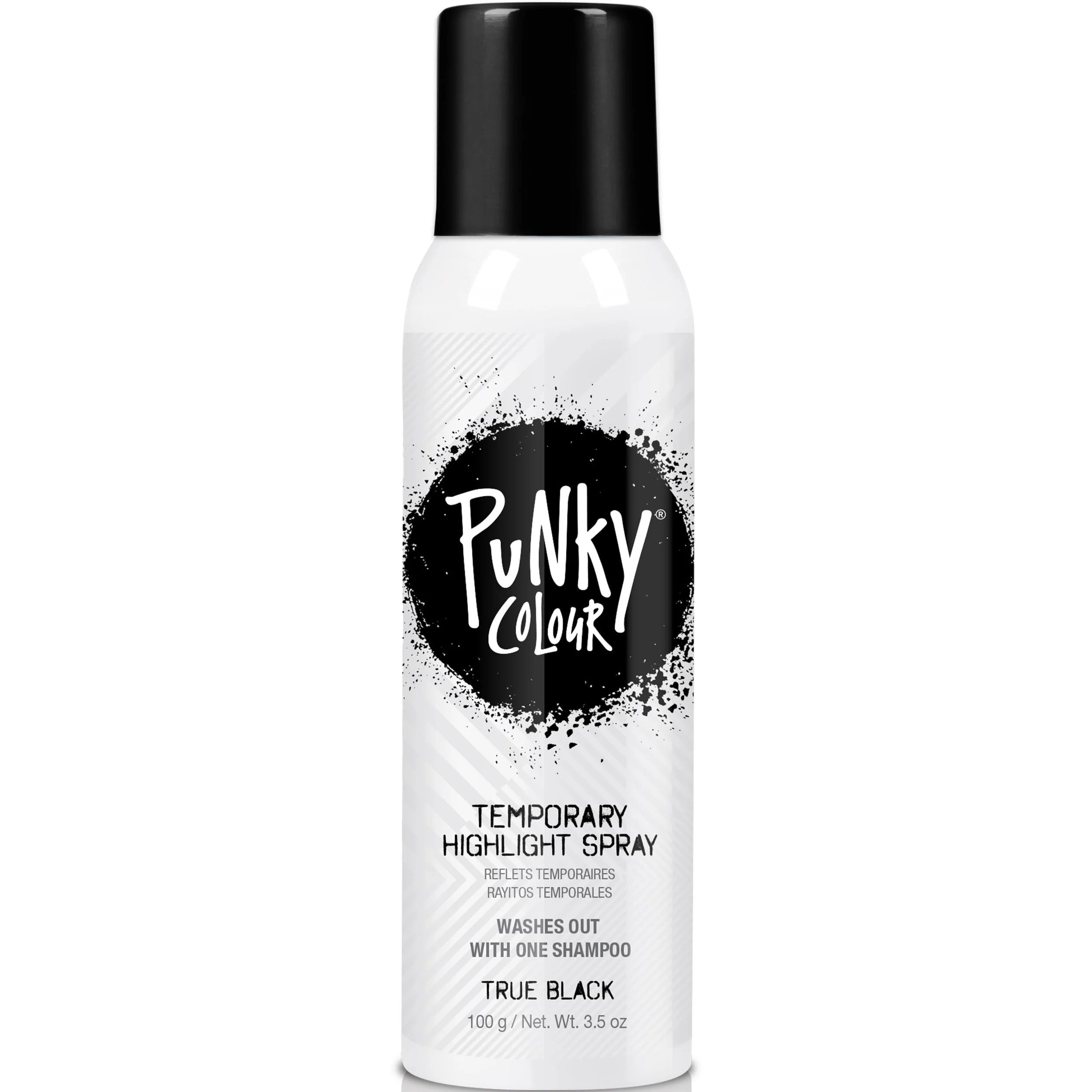 Punky Colour Temporary Hair Color Spray True Black #97449W