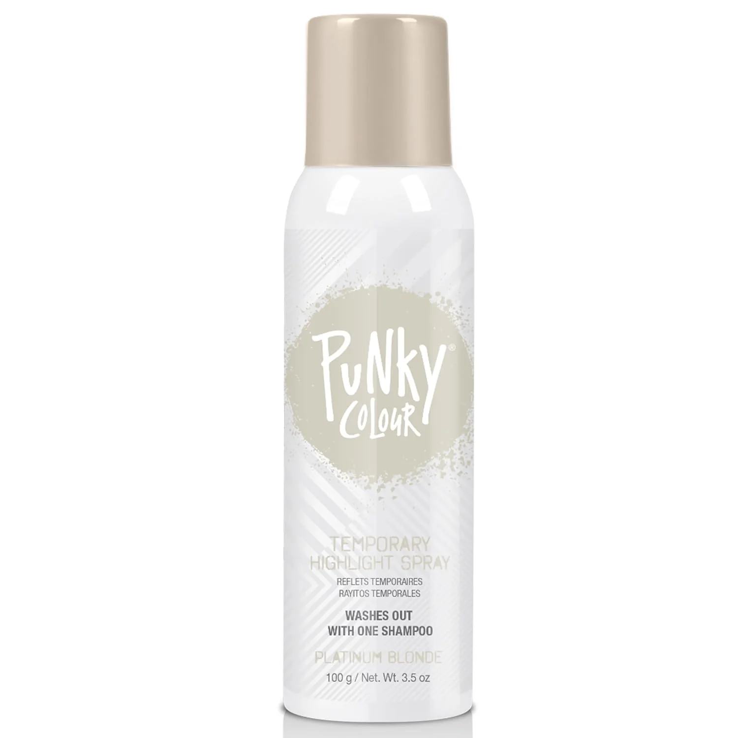 Punky Temporary Highlight Spray Hair Color Platinum Blonde 3.5oz #97542W