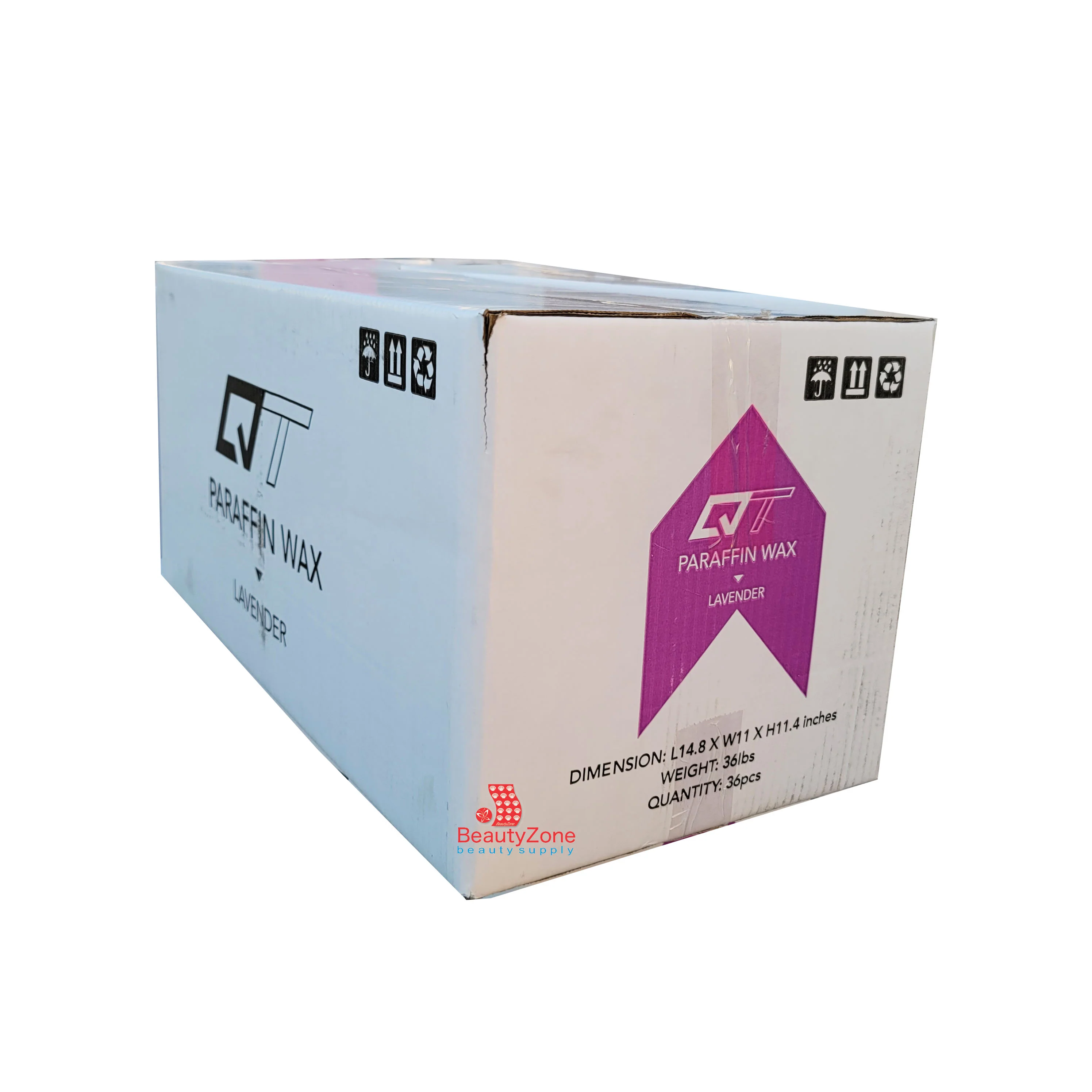 QT Paraffin wax Lavender - case of 36 lbs - Image 3