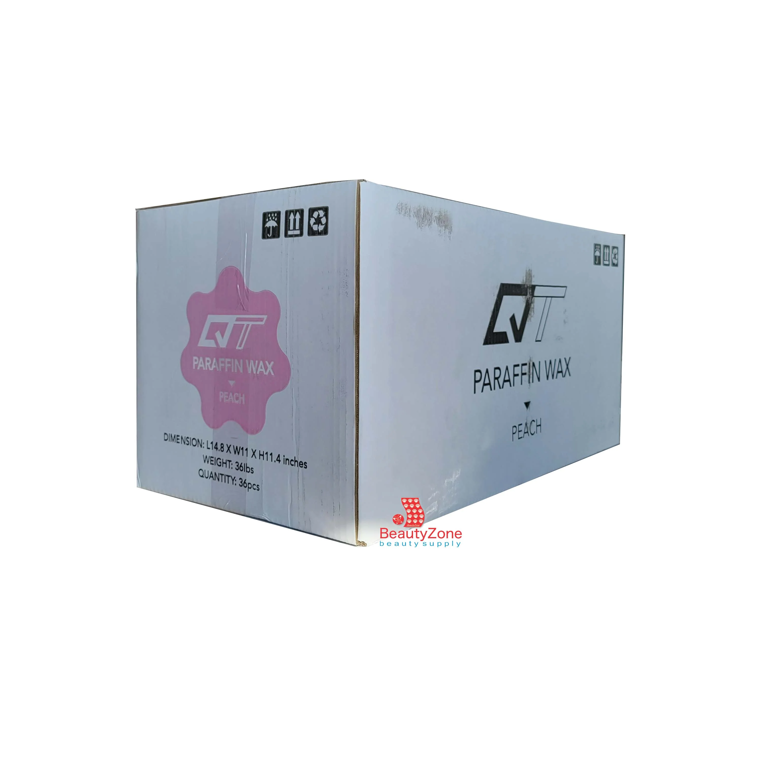 QT Paraffin Wax Peach - case of 36 lbs - Image 3
