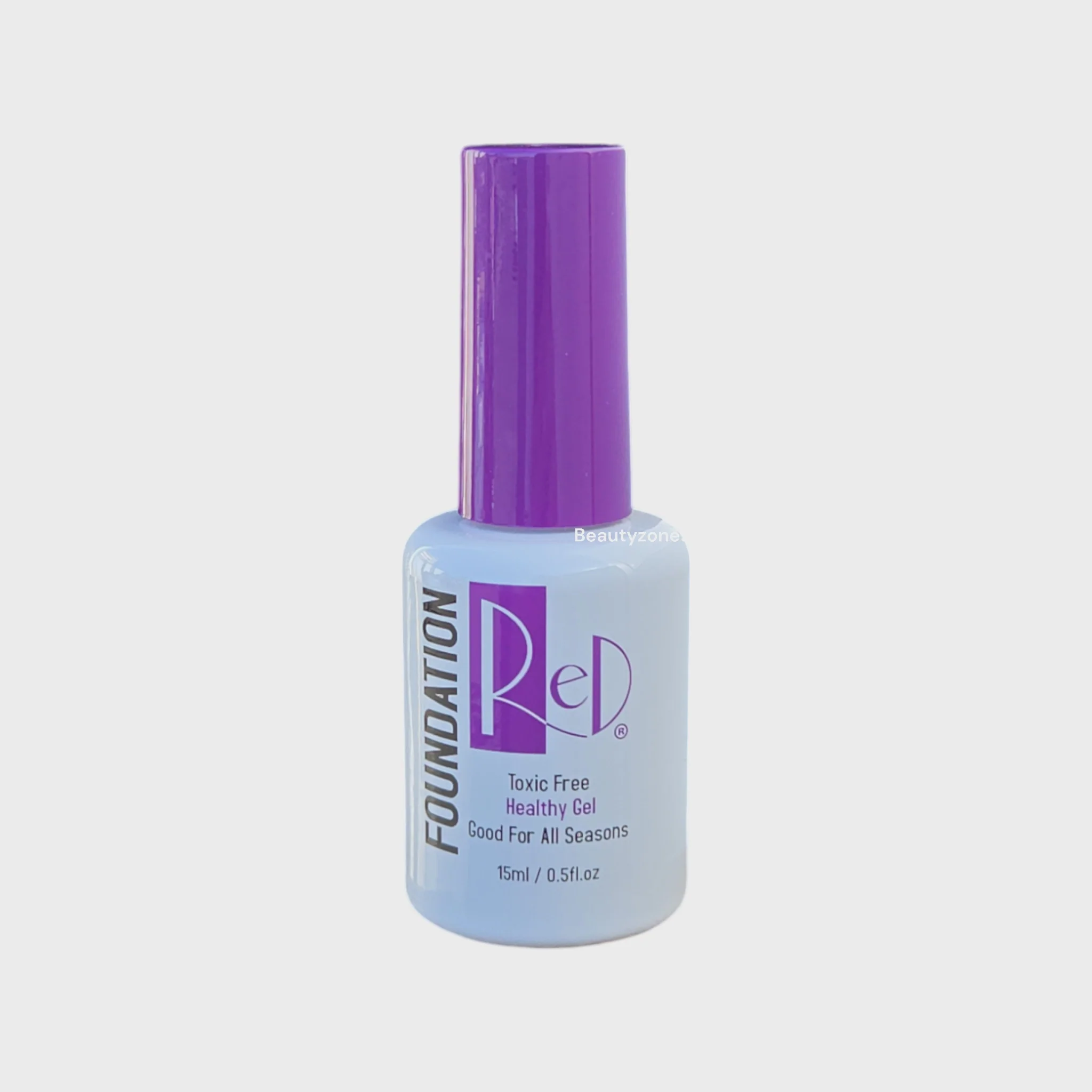 Red Nail Soak Off Gel Foundation Base .5 oz / 15 mL