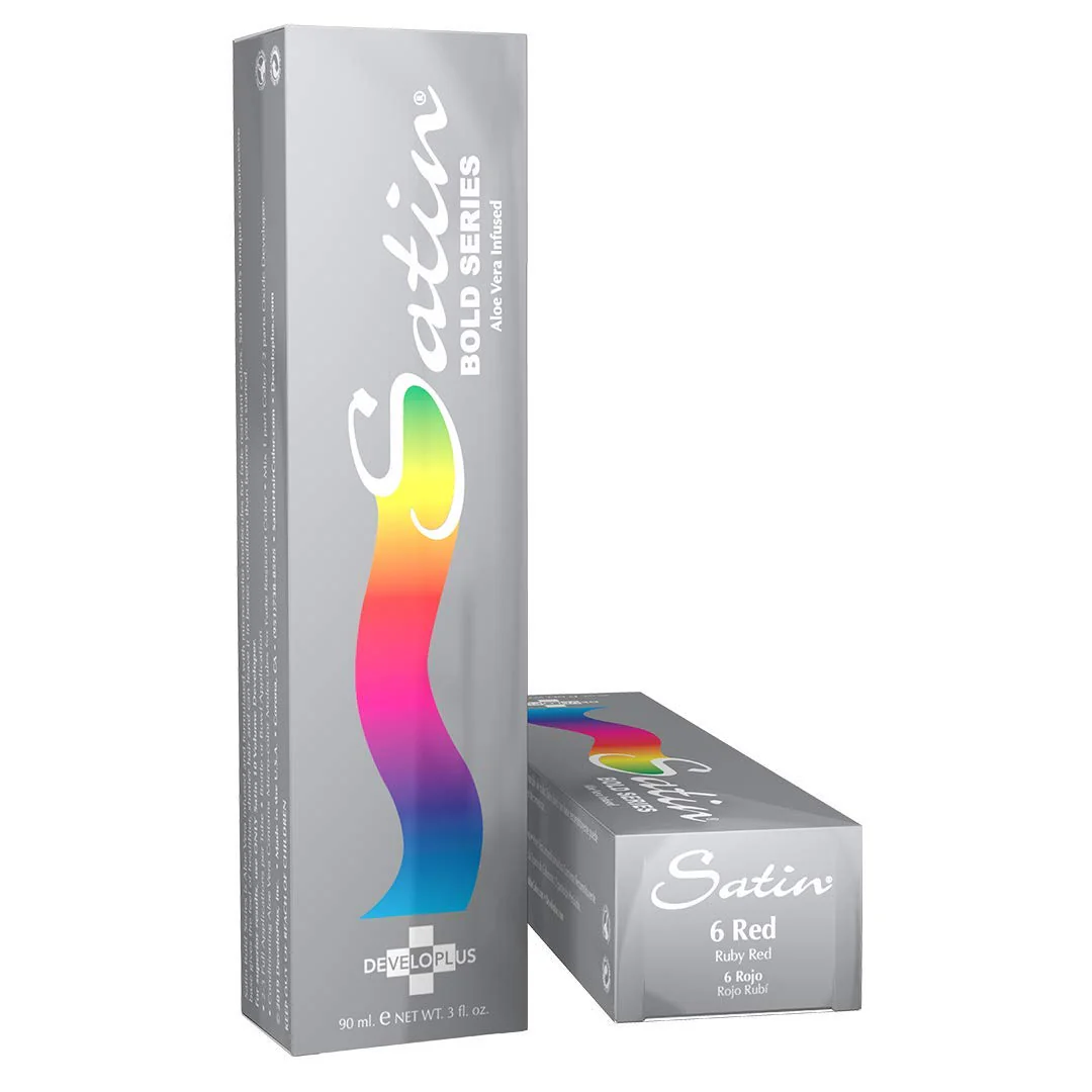 Satin Dye Hair Bold Color Series PPD Free 3oz. - Image 8