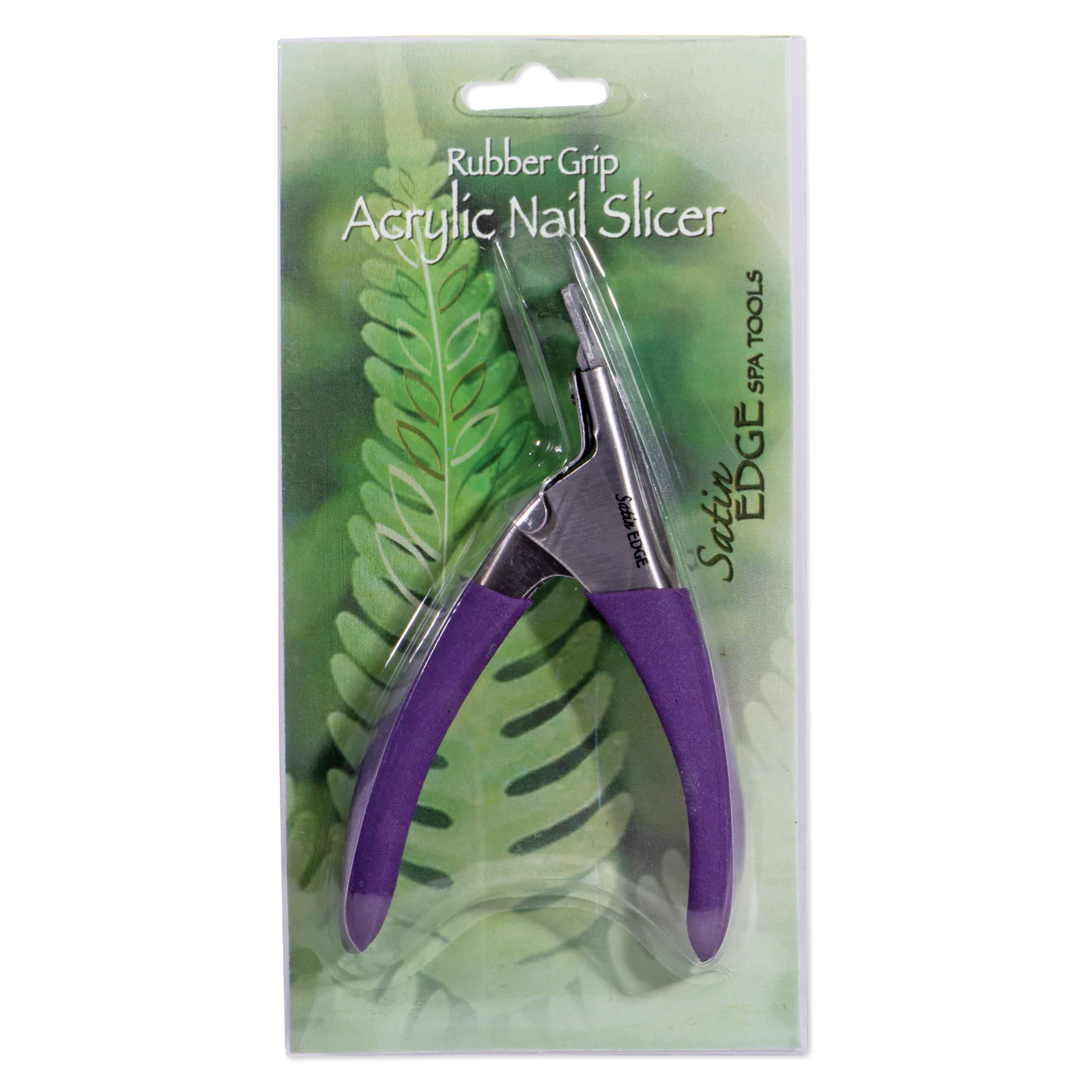 Satin Edge cutter Acrylic Nail Slicer with Rubber Grip SE-2024 - Image 2