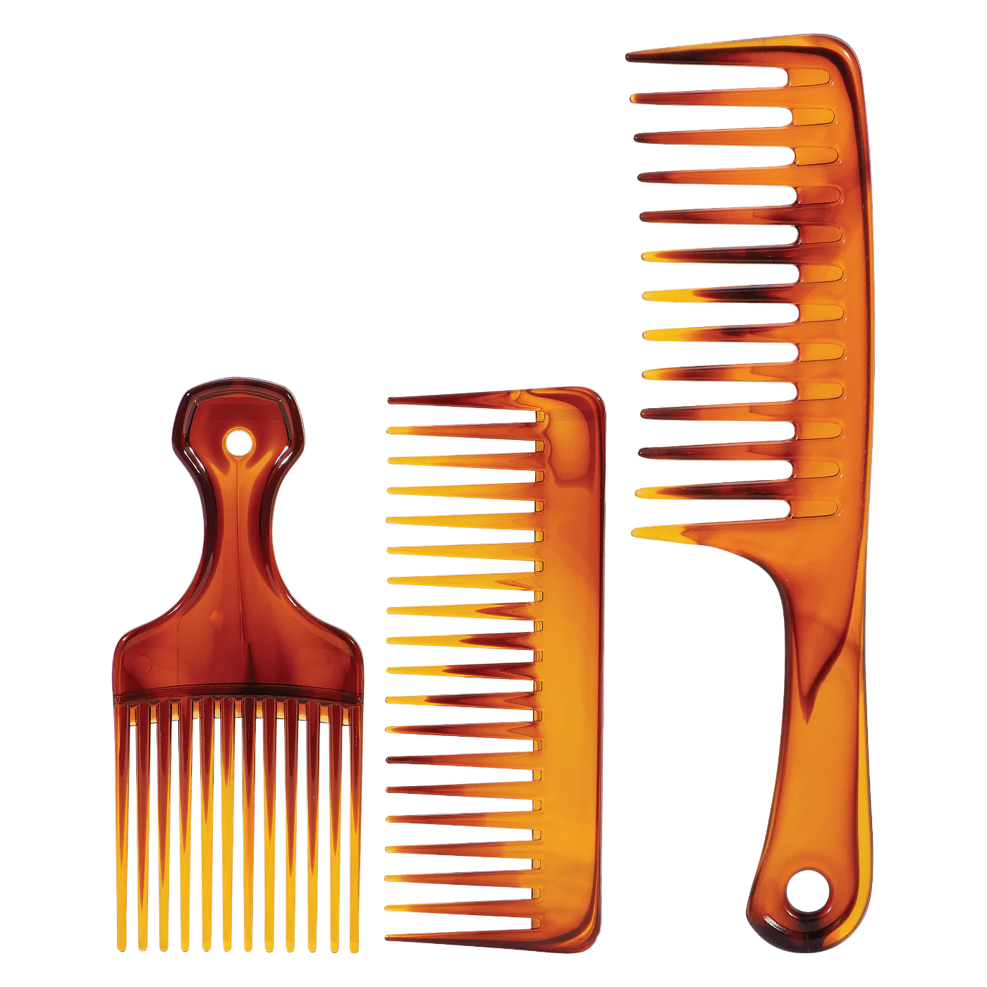 Scalpmaster Tortoise Comb Set in a Reusable Bag #SC-TSET - Image 3