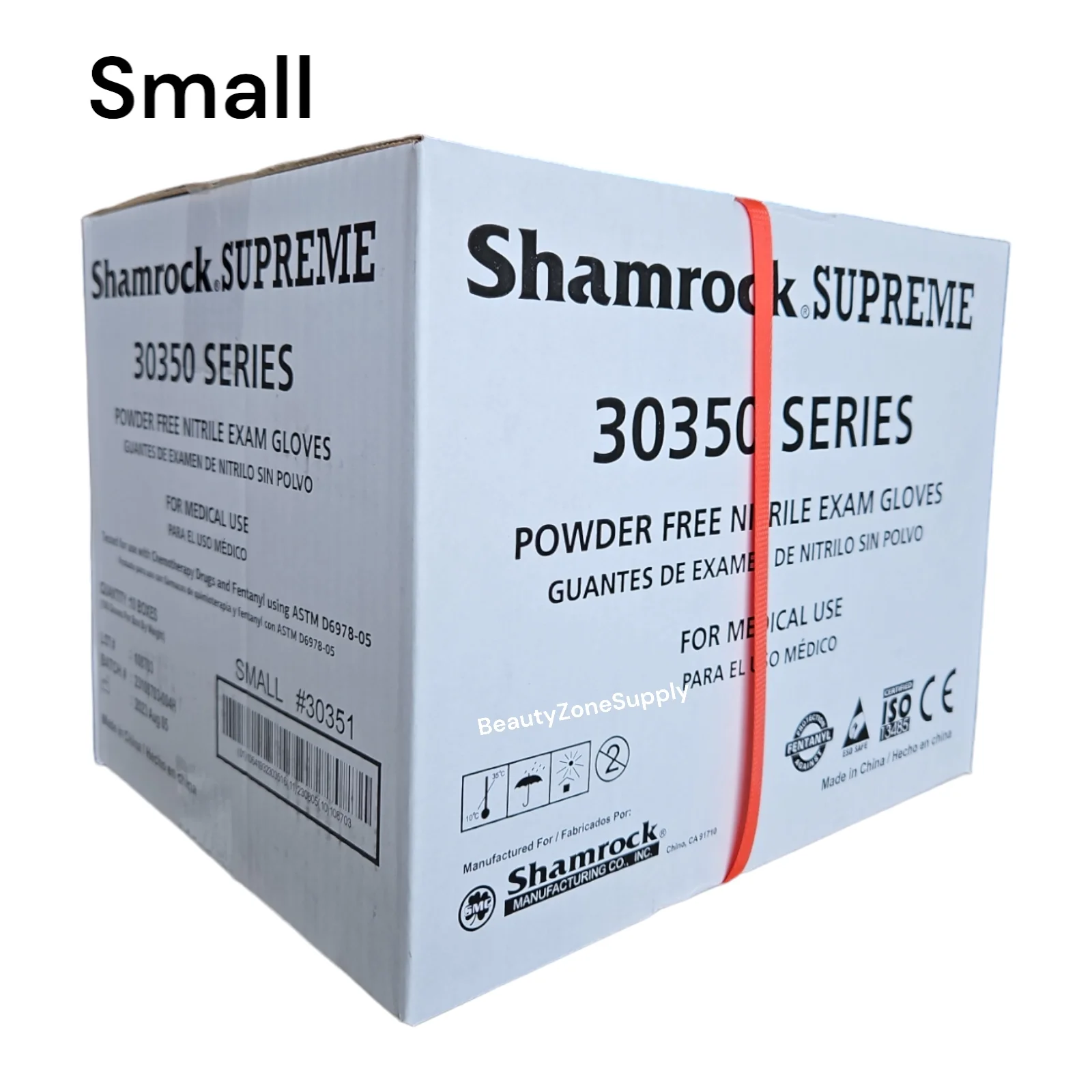Supreme Nitrile Examination Gloves Case 10 Box - Image 2