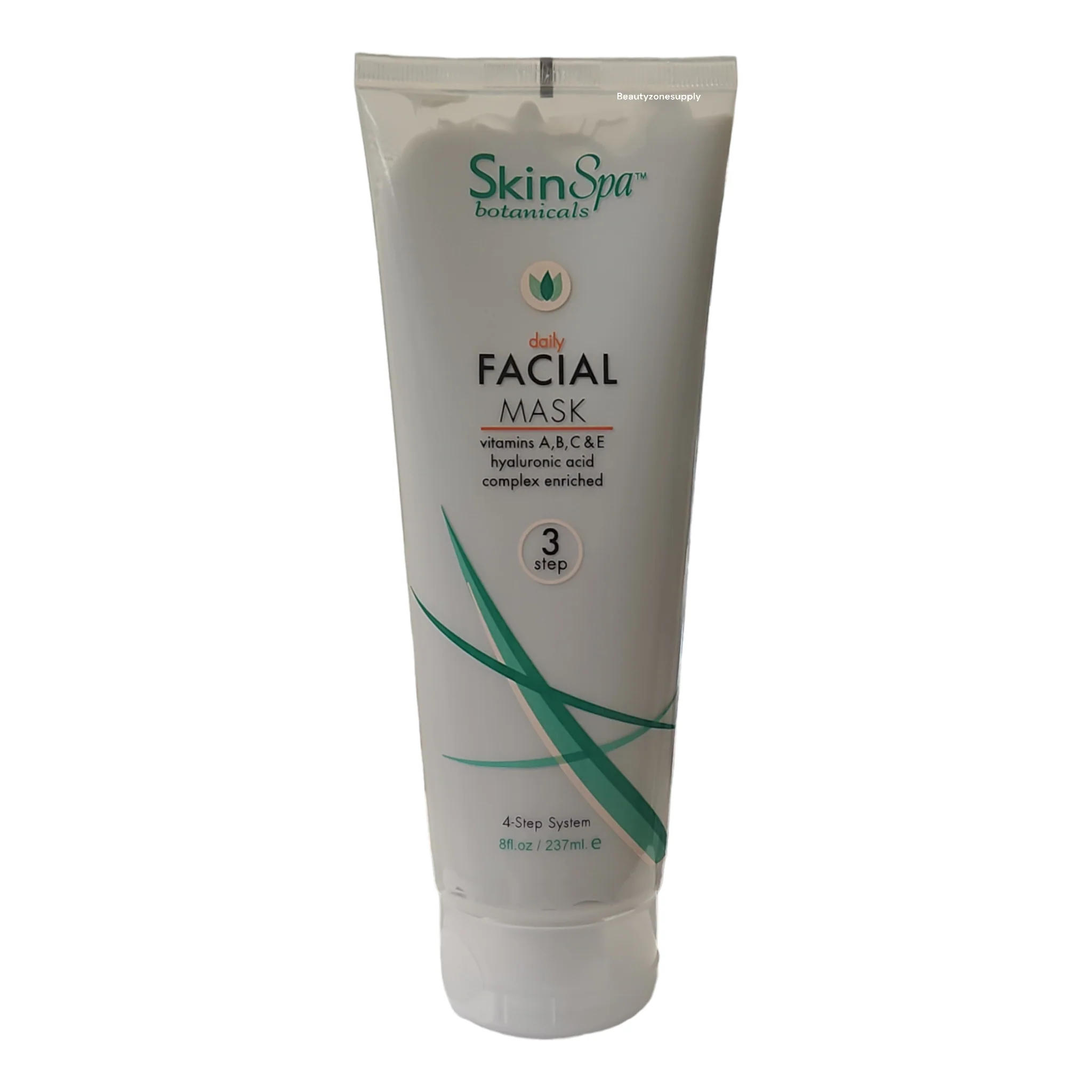 Skin SPA - Clay Face Mask Skin Care Instant Detox Mud Mask 8 Oz Step 3 - Image 2
