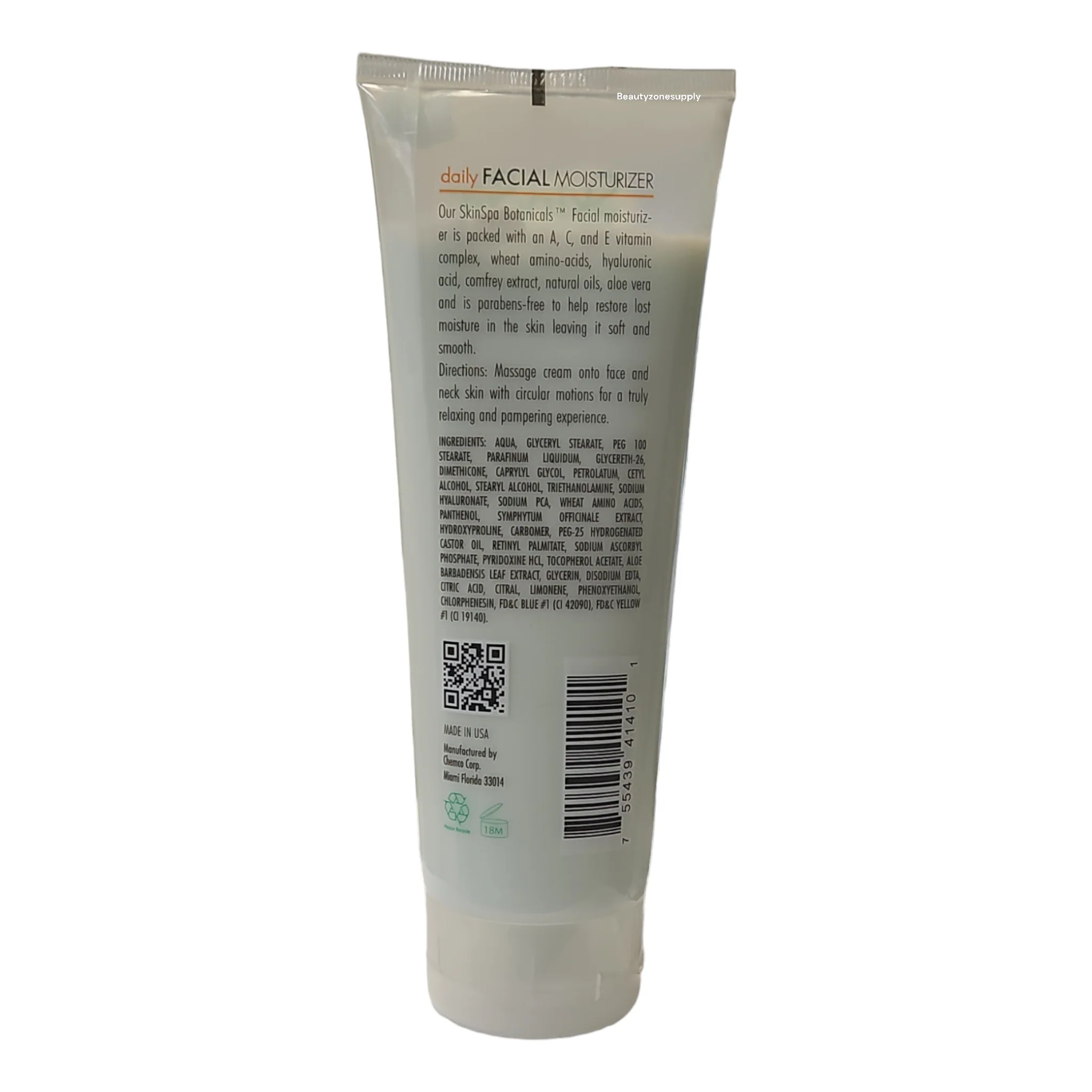 Skin SPA Daily Face Moisturizer Lotion 8 Oz Step 4 - Image 2