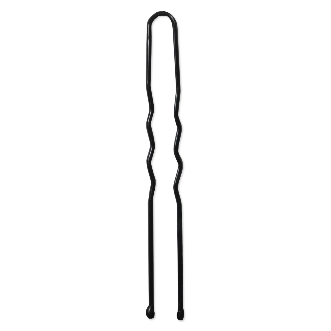 Soft ’n Style Hair Pins, Black, 1 lb. box - 2" #P-65-BK - Image 2