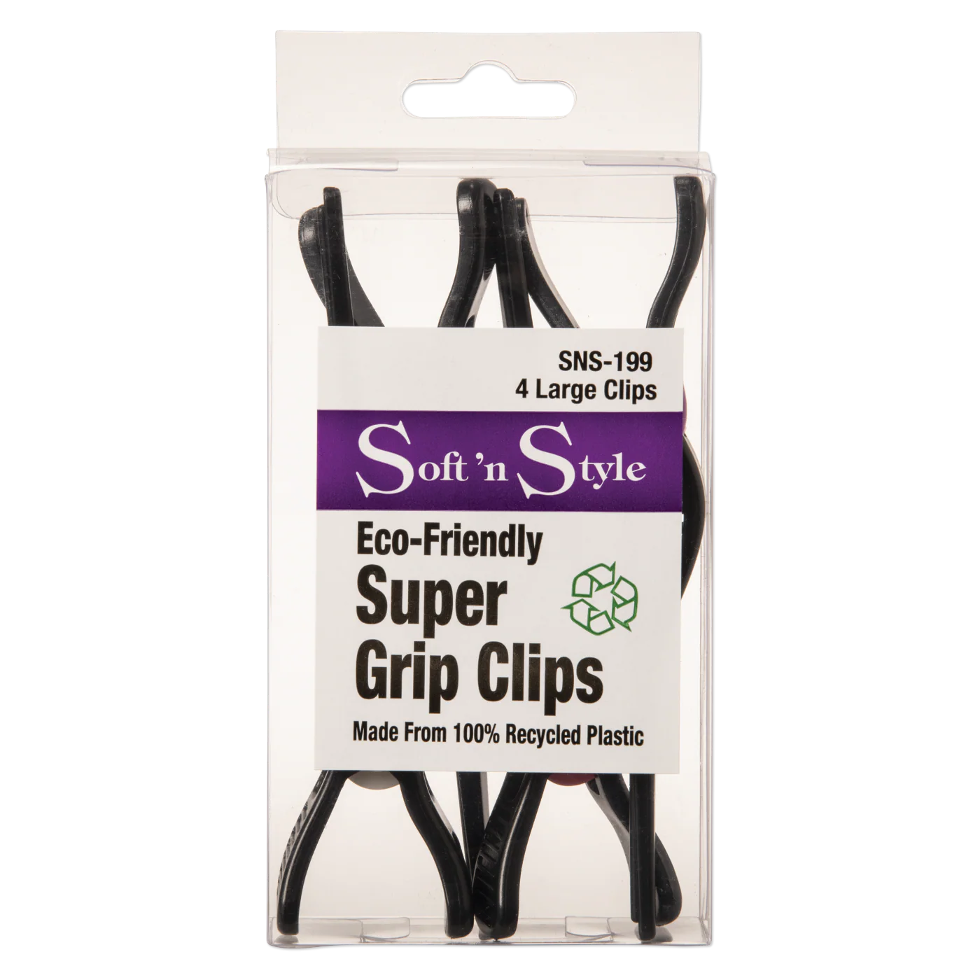 Soft ’n Style Super Grip Clips, Eco-Friendly - 5-1/2" #SNS-199 - Image 4