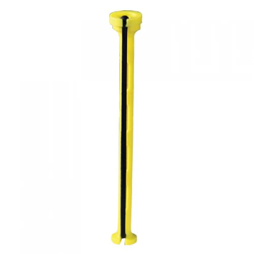 Soft'n Style Straight Una-Grip Cold Wave Rods - Yellow 3/8" #476-YLLO