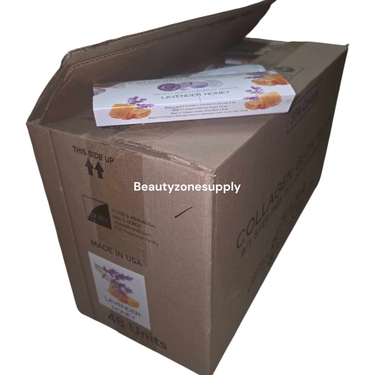 Spa Concepts Collagen Glow Bliss 6 in 1 Step Pedi Case 48 set - Image 5