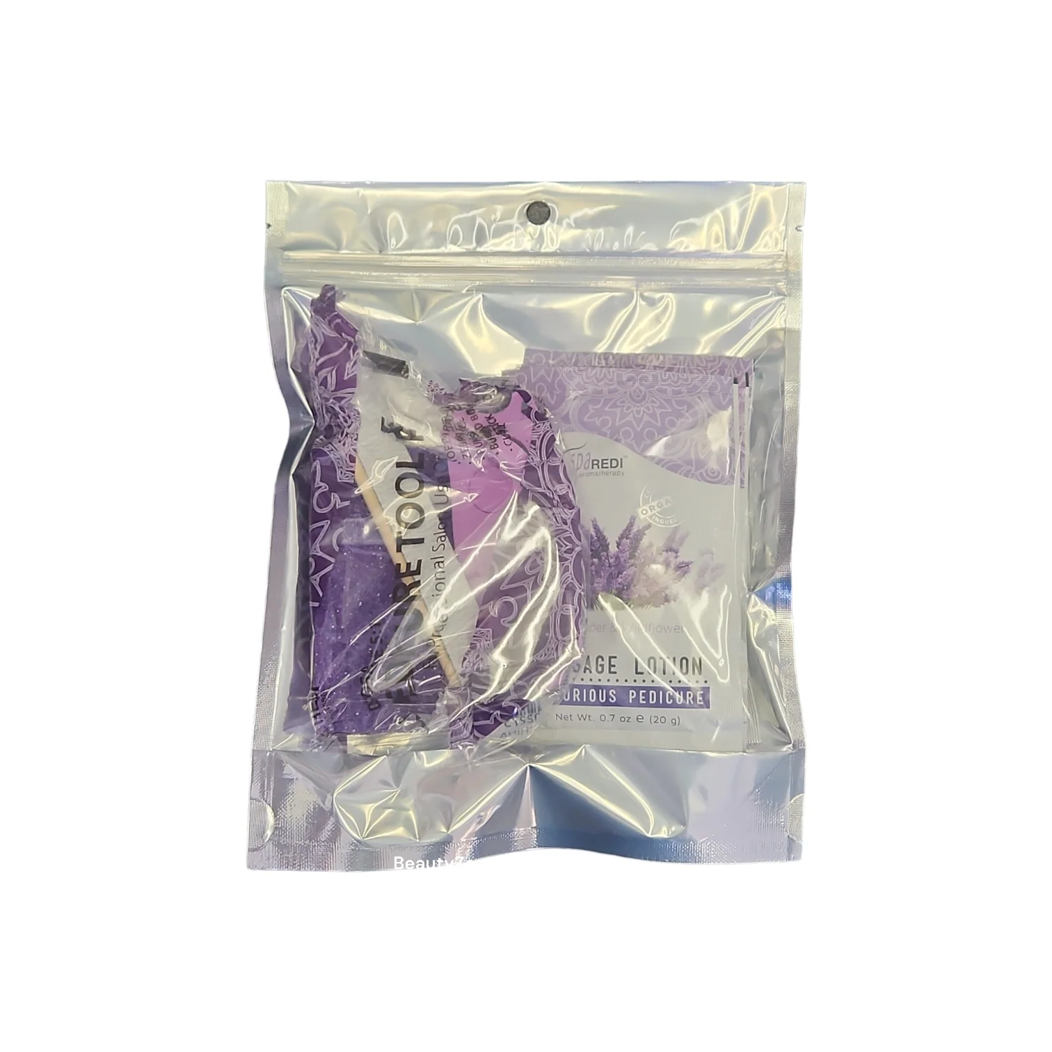 Spa Redi 5 in 1 Pedi kit & 5 in 1 Pedi kit 64 Set Lavender - Image 2
