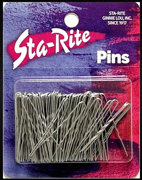Sta-Rite 1 3/4" - Sliver - Tipped Hair Pins 100 ct