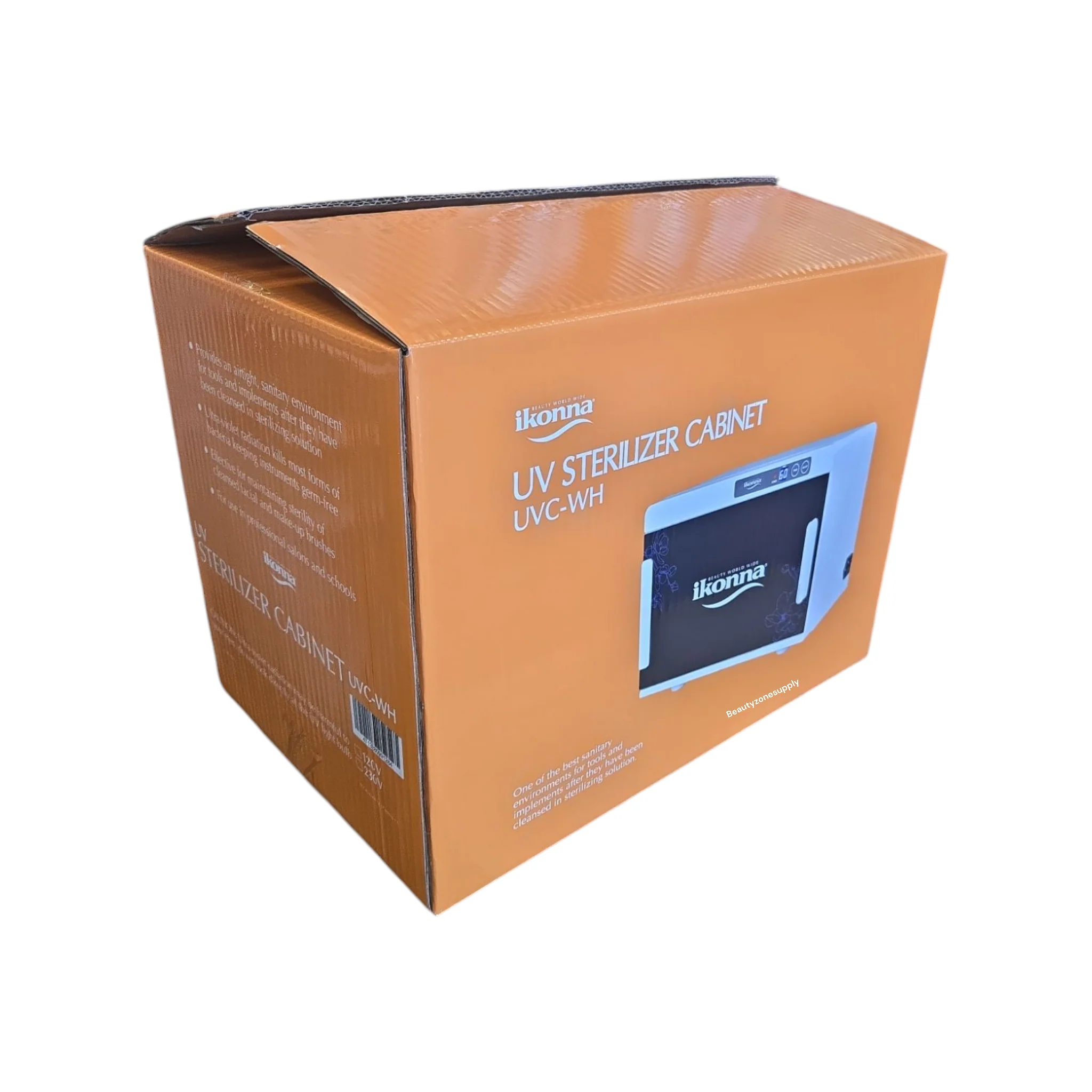Ikonna Sterilizer Cabinet Germicidal with Timer UVC-WH - Image 2
