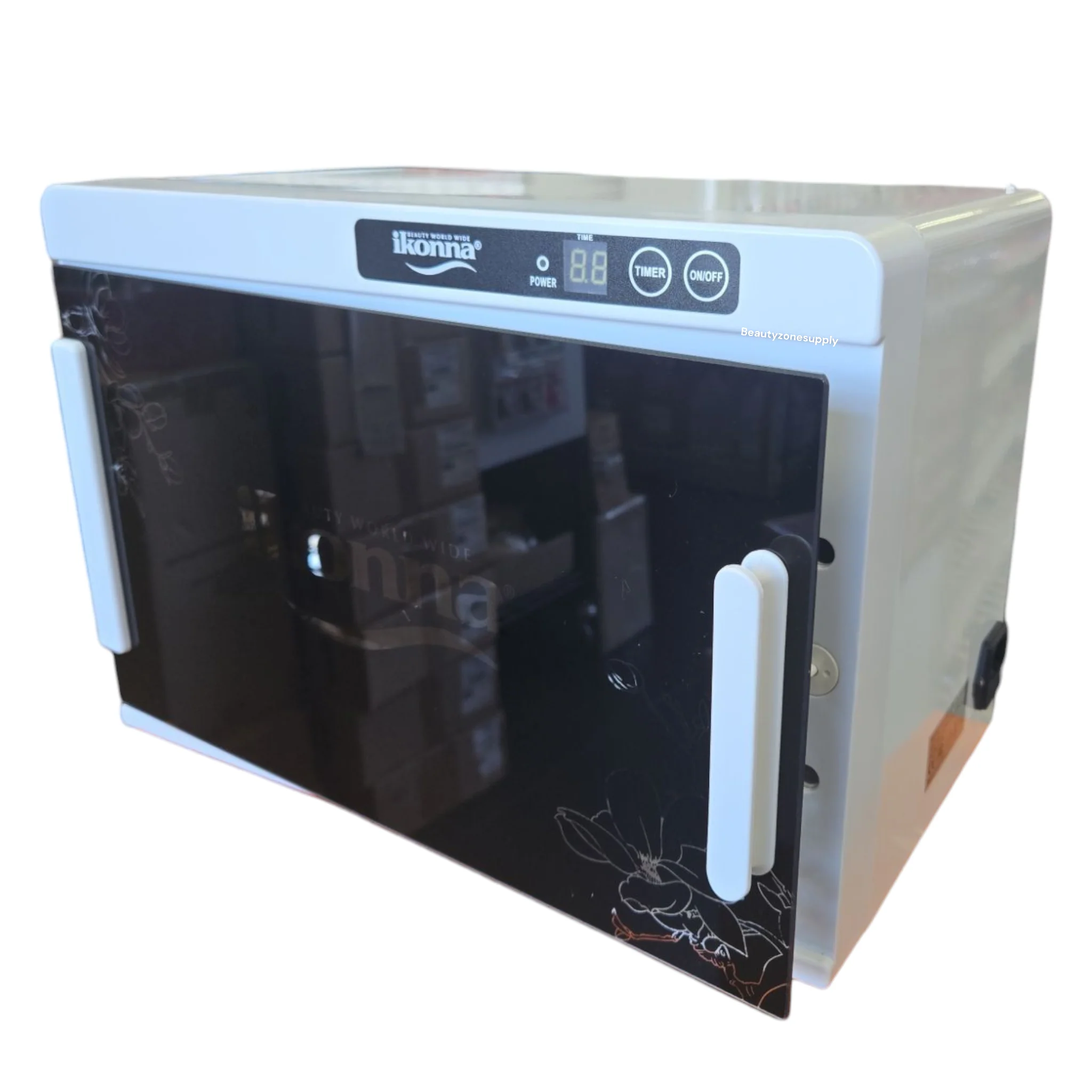 Ikonna Sterilizer Cabinet Germicidal with Timer UVC-WH - Image 3