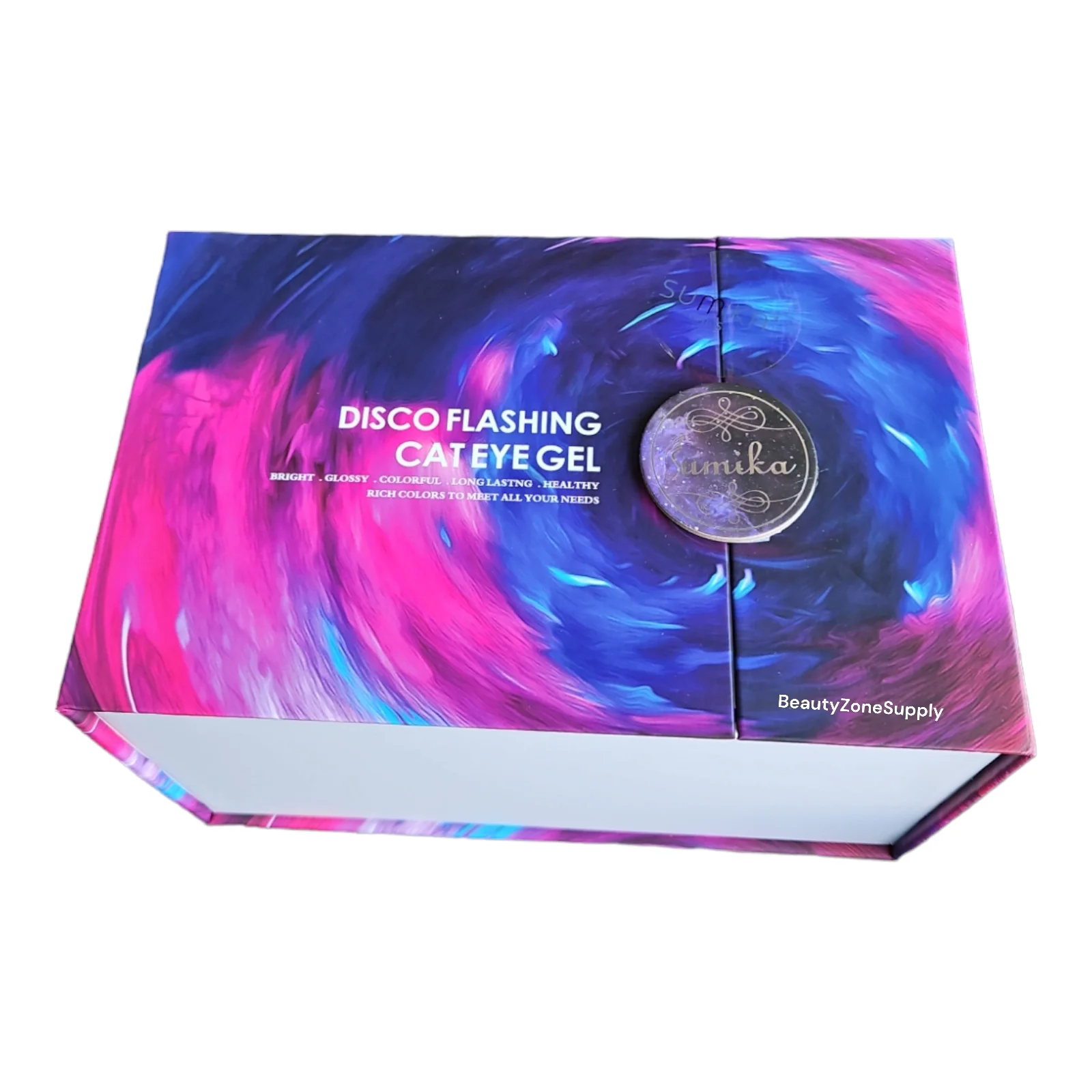 Sumika Gel Disco Flashing Cat eye Gel Set 12 Color - Image 4